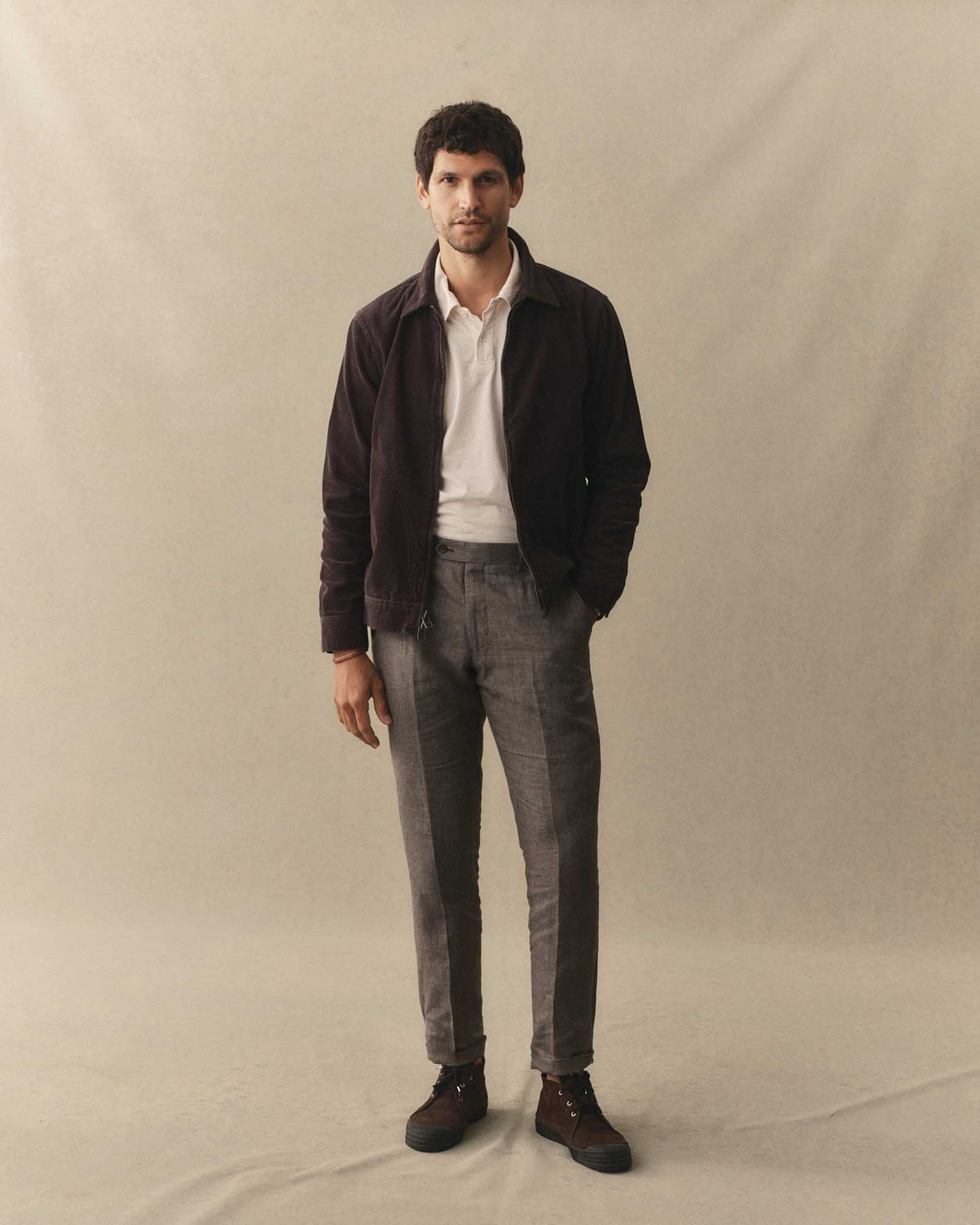 The Piston Jacket in Coal Corduroy | Modern Menswear by yycbvcnbmmnbm