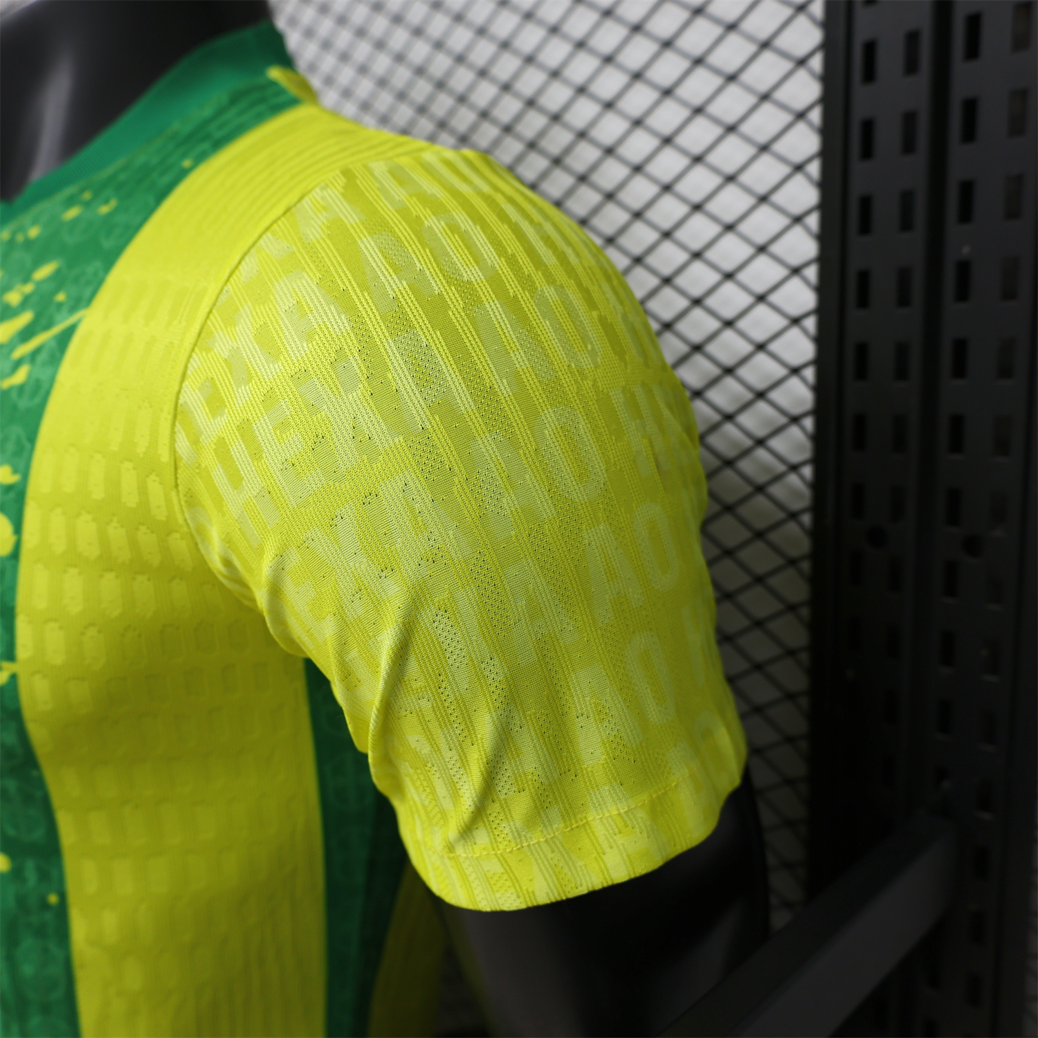 AlphaJersey-Brazil 2026 Yellow And Green Special Jersey - Player Version