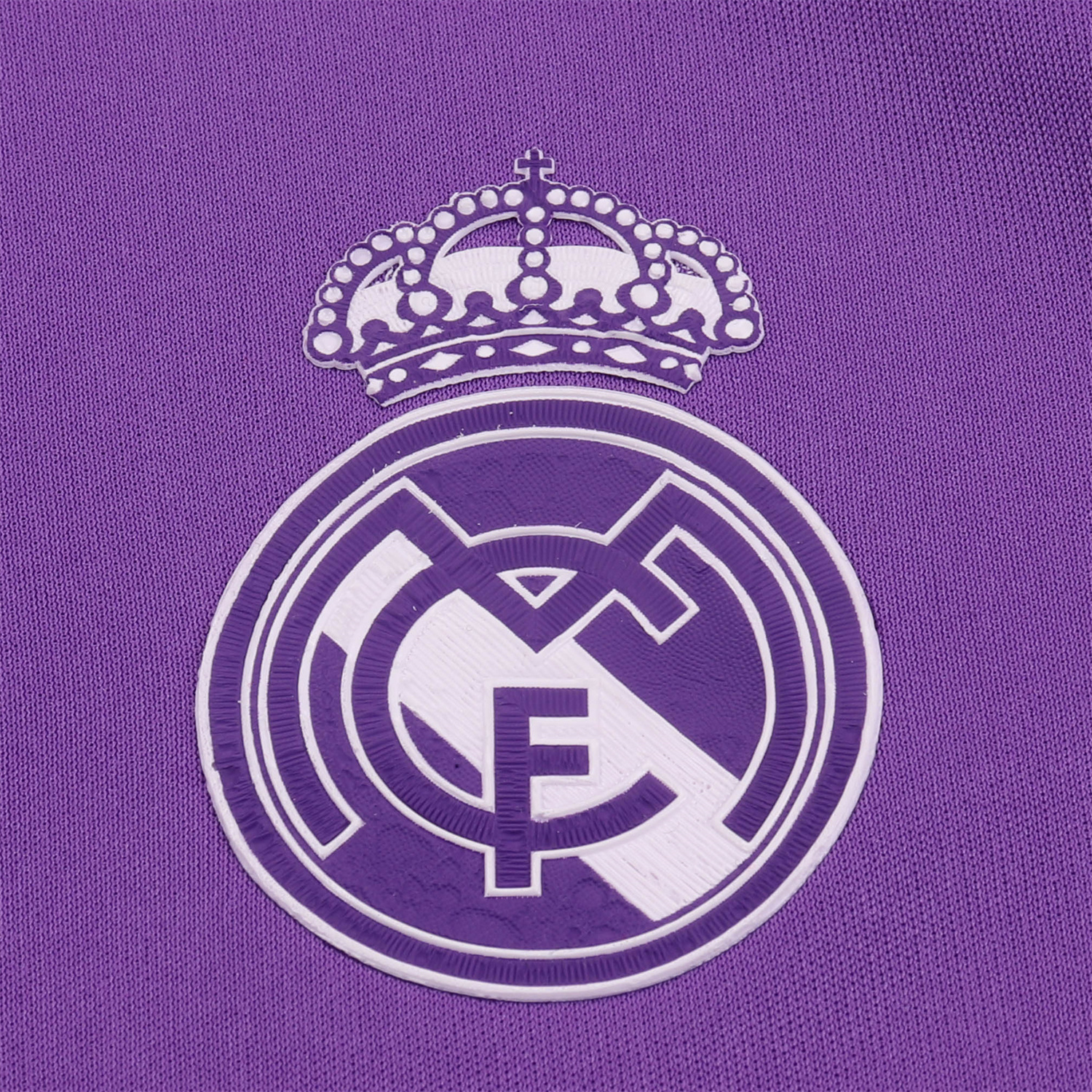 AlphaJersey-Retro Real Madrid 16-17 Away Purple Long Sleeves Kids Kit