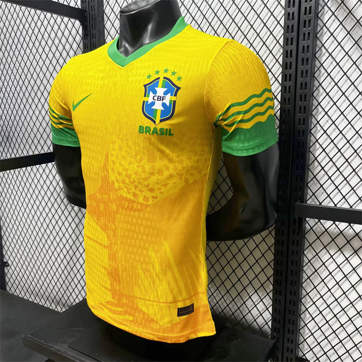 AlphaJersey-Brazil 2026 Yellow Colors Special Jersey - Player Version