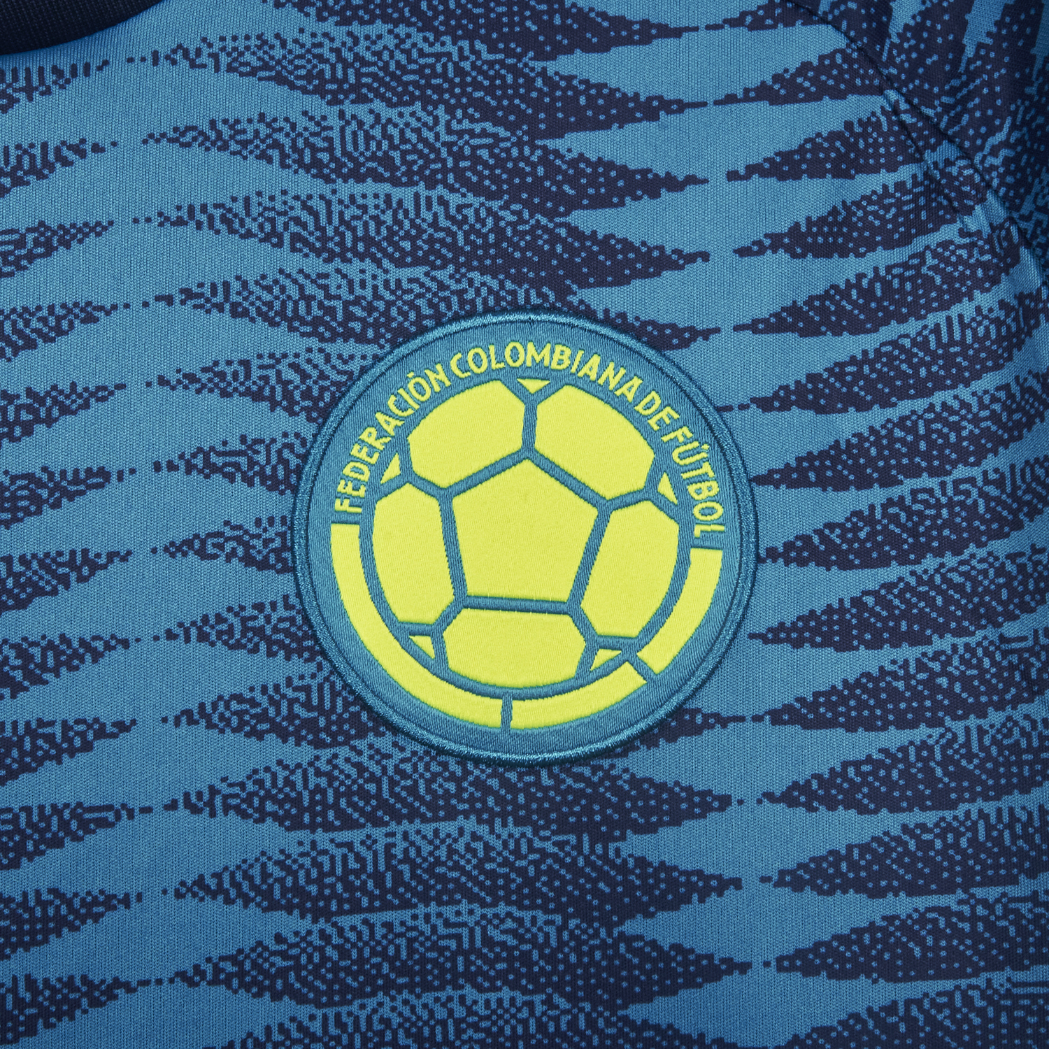 AlphaJersey-Colombia 2026 Away Blue Jersey - Fans Version