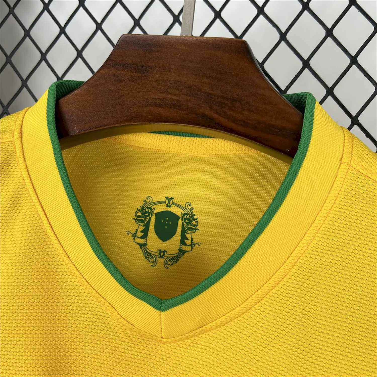 AlphaJersey-Retro Brazil 2012 Home Jersey