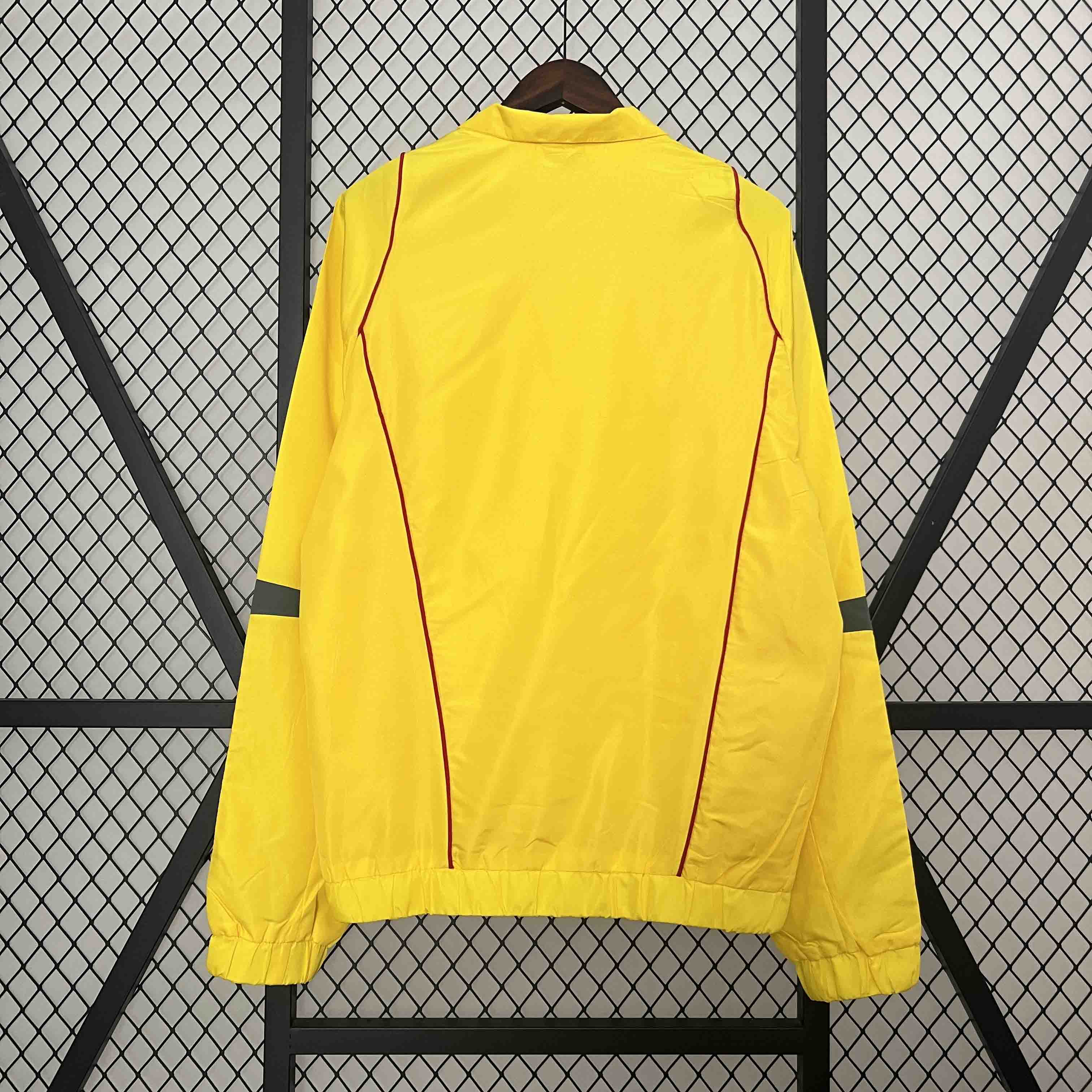 AlphaJersey-Colombia 2024 Yellow Windbreaker