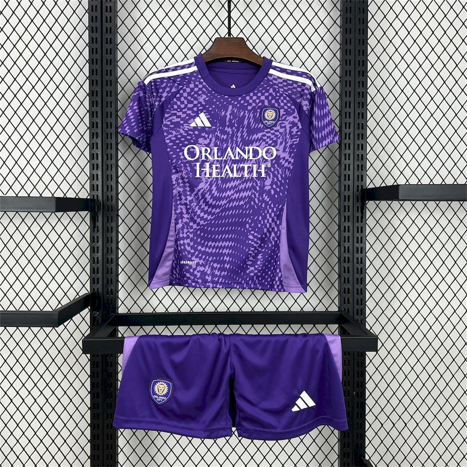 AlphaJersey-Orlando City 25-26 Home Kids Kit
