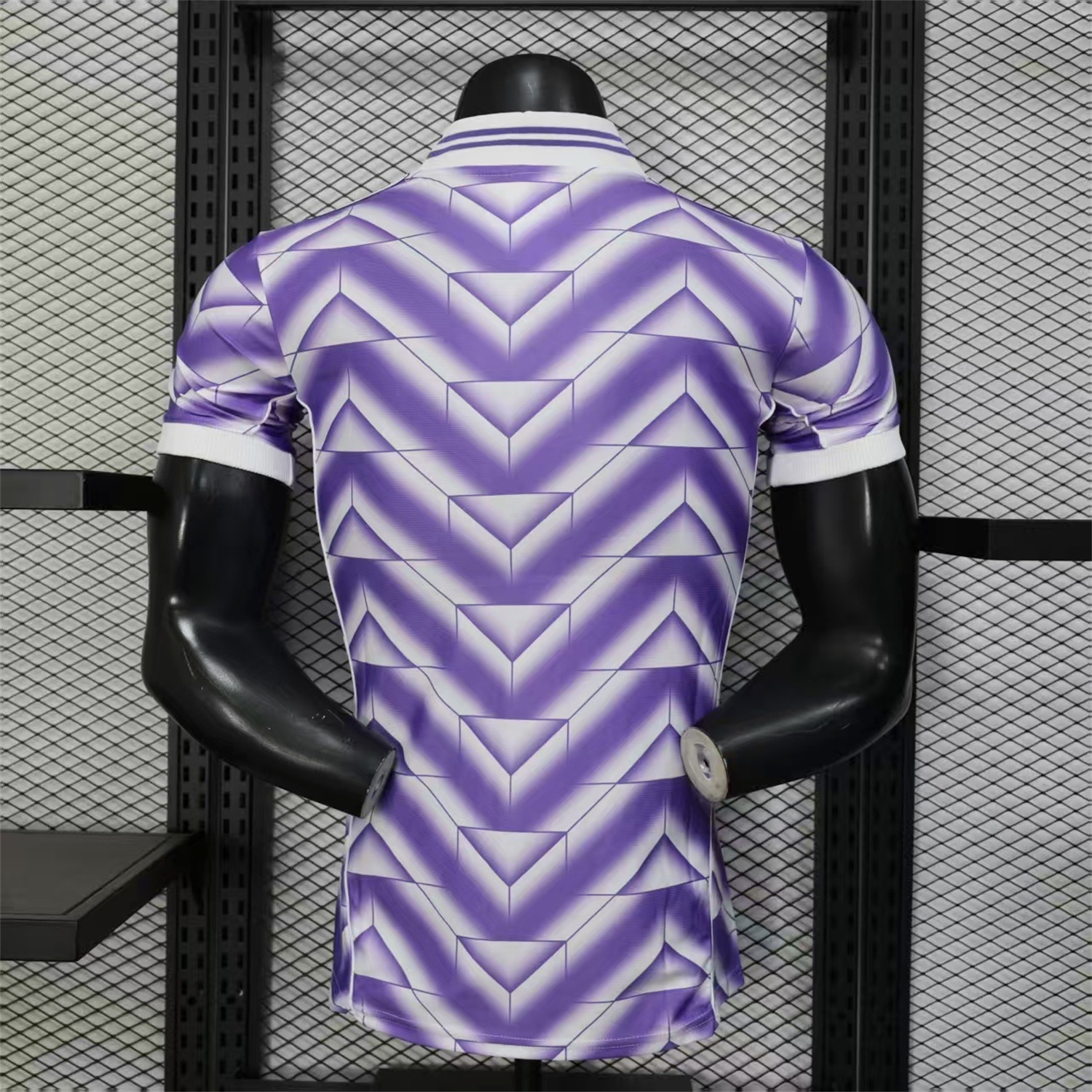 AlphaJersey-Real Madrid 25-26 Refracted Purple Light White Special Jersey - Player Version