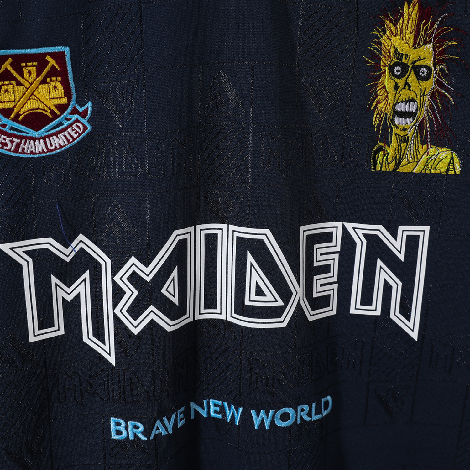 AlphaJersey-Retro West Ham United 1999 Iron Maiden Home Jersey
