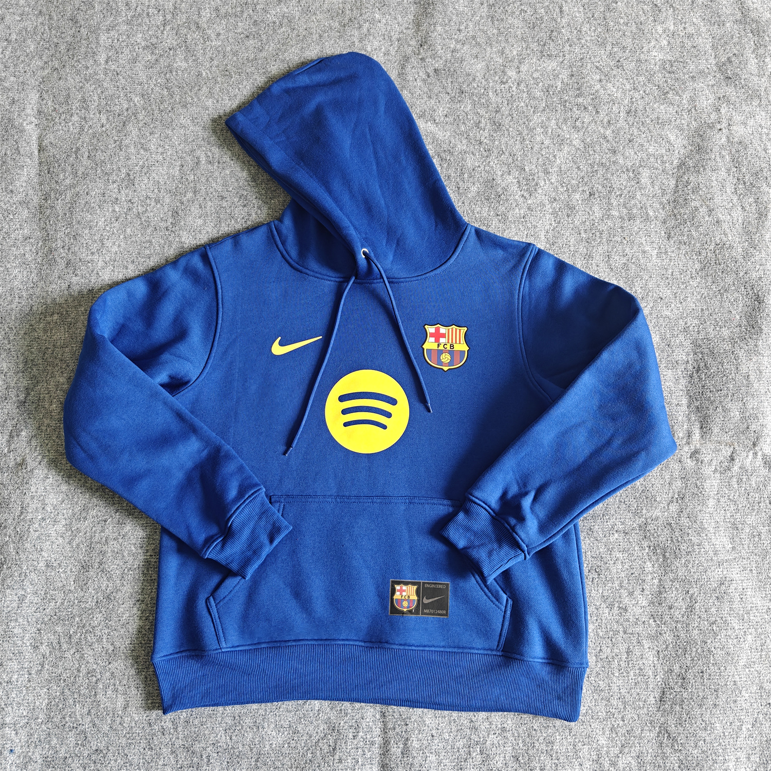 AlphaJersey-Barcelona 25-26 Big Logo Unisex Pullover Hoodie