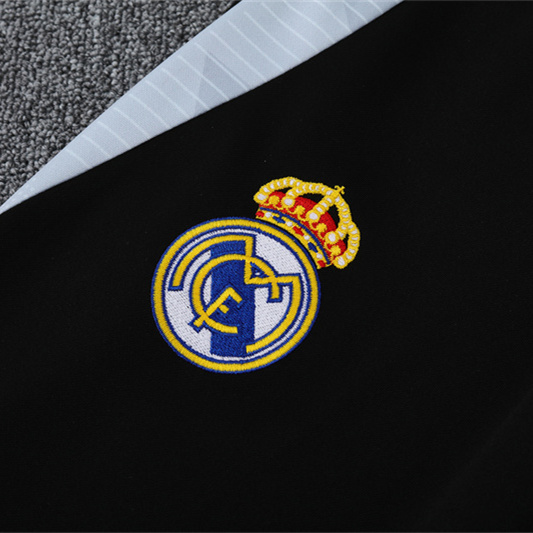 AlphaJersey-Real Madrid 2025 Kids Long Sleeve Training Set - Three Color Mixing