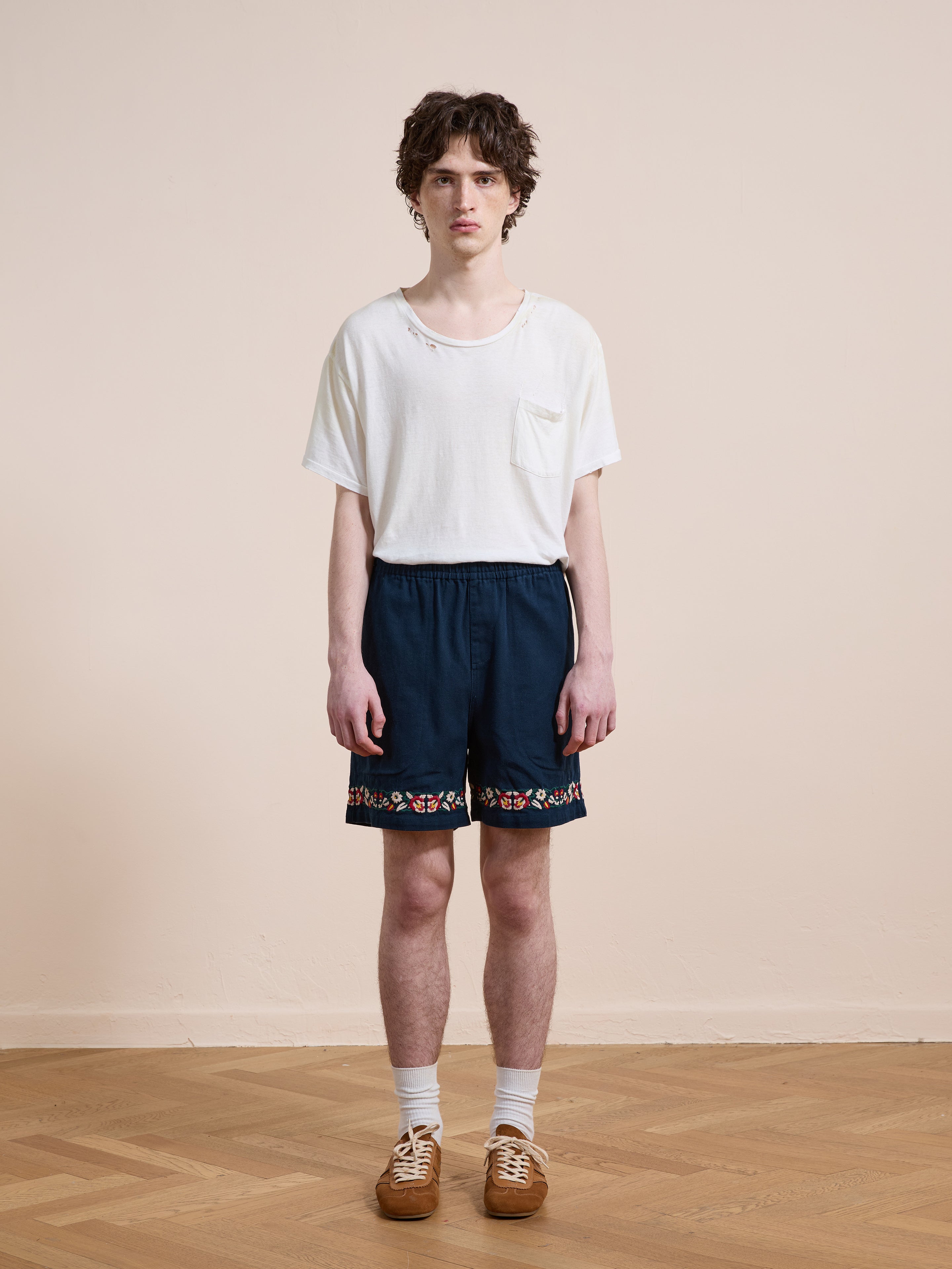 Horse Equine Twill Shorts | Modern Menswear by yycbvcnbmmnbm