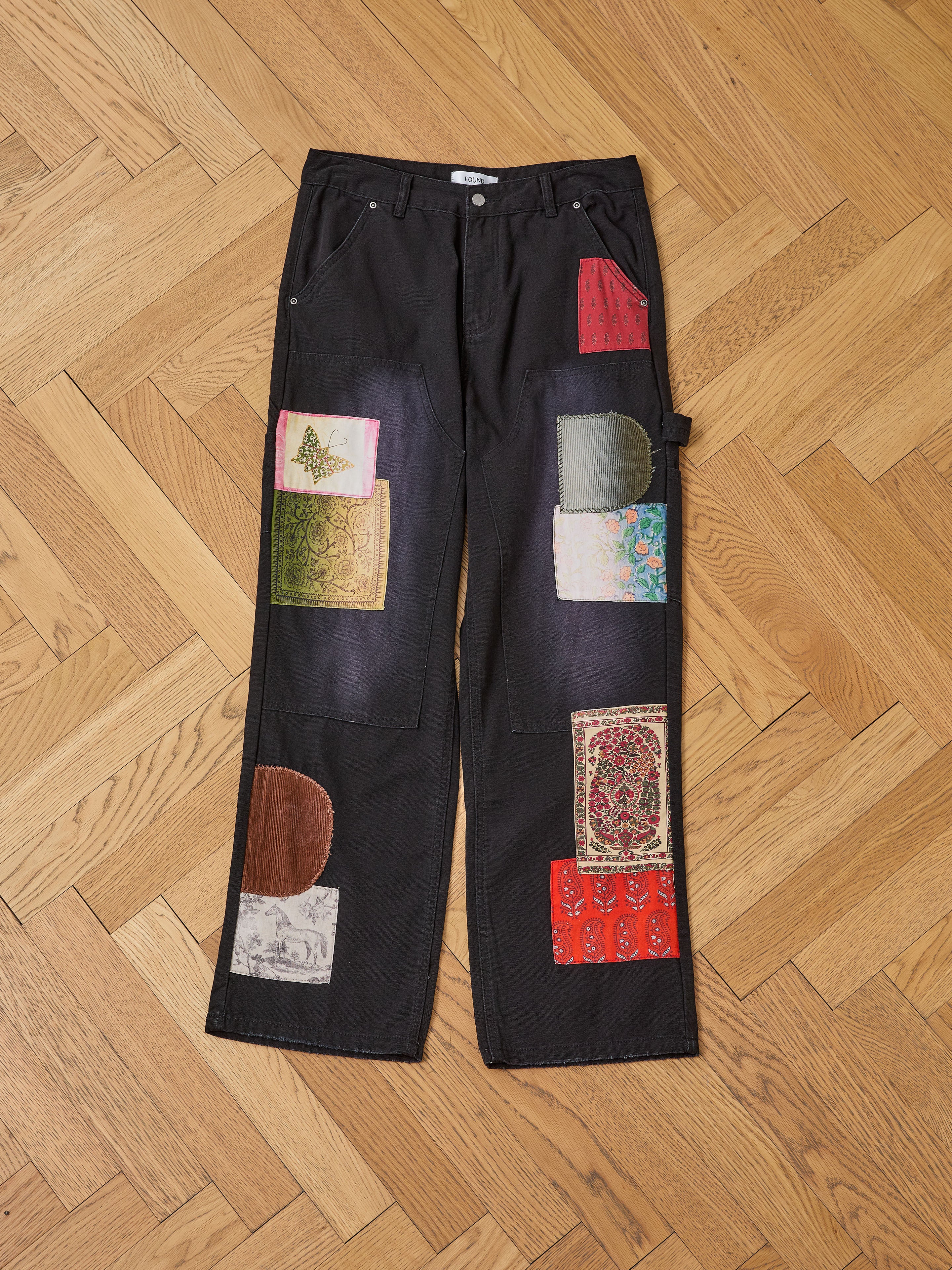 Tapestry Carpenter Canvas Pants | Modern Menswear by yycbvcnbmmnbm