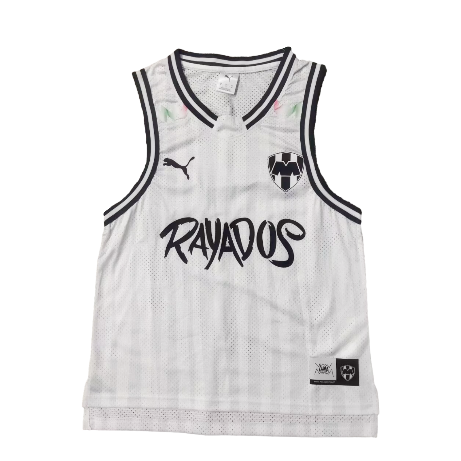 AlphaJersey-Rayados Monterrey 25-26 White Training Vest
