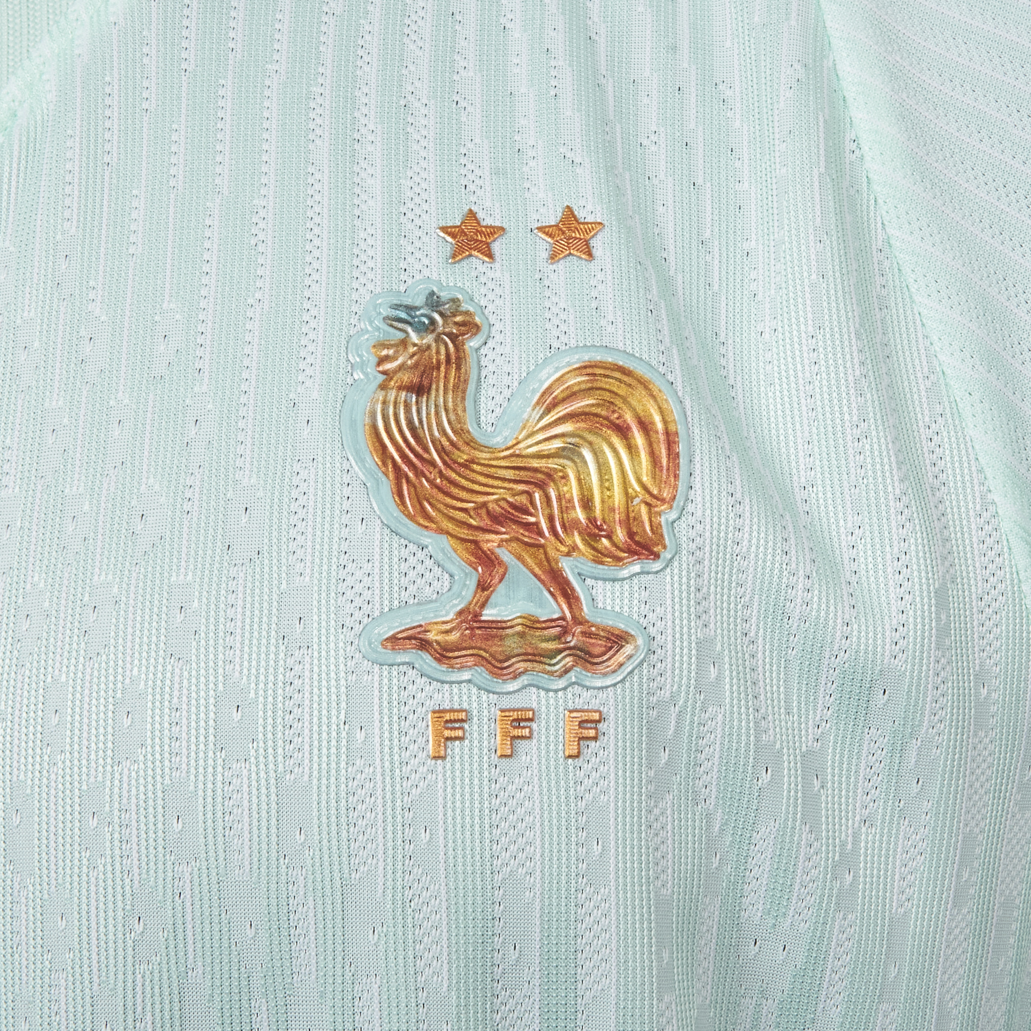 AlphaJersey-France 2026 Away Mint Green Jersey - Player Version