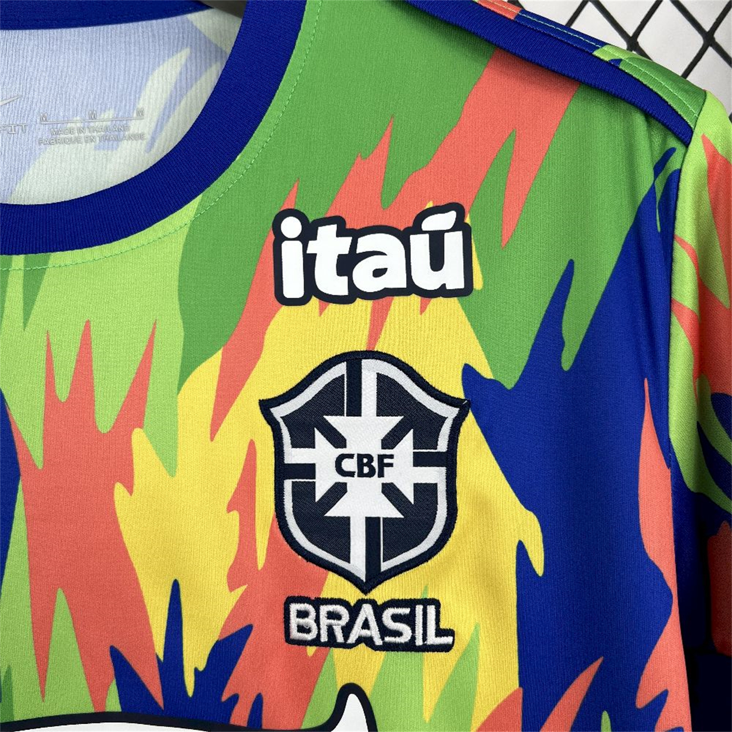 AlphaJersey-Brazil 25-26 Green Training Jersey - Fans Version