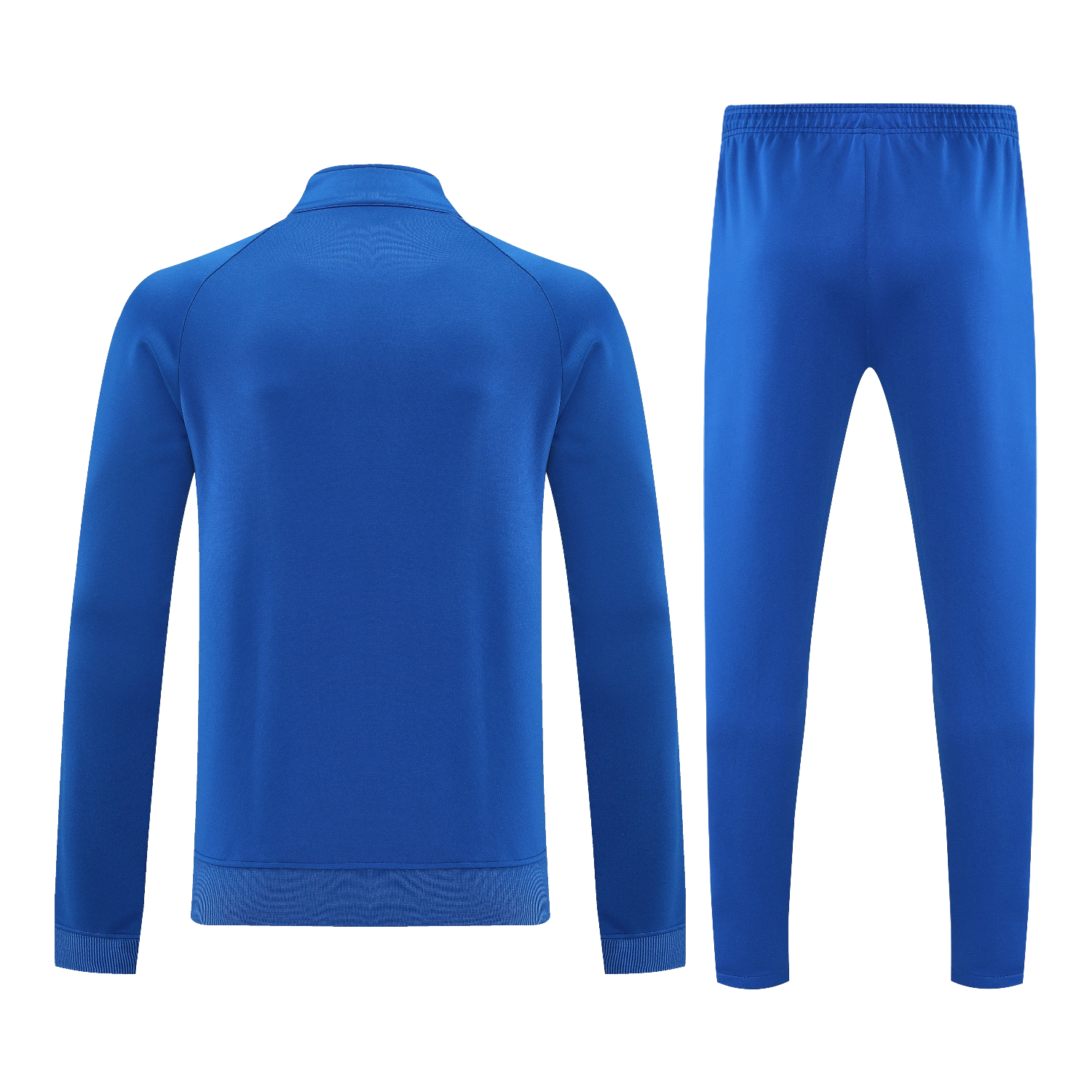 AlphaJersey-Marseille 25-26 Jacket Training Tracksuit - Blue Jackets & Blue Pants