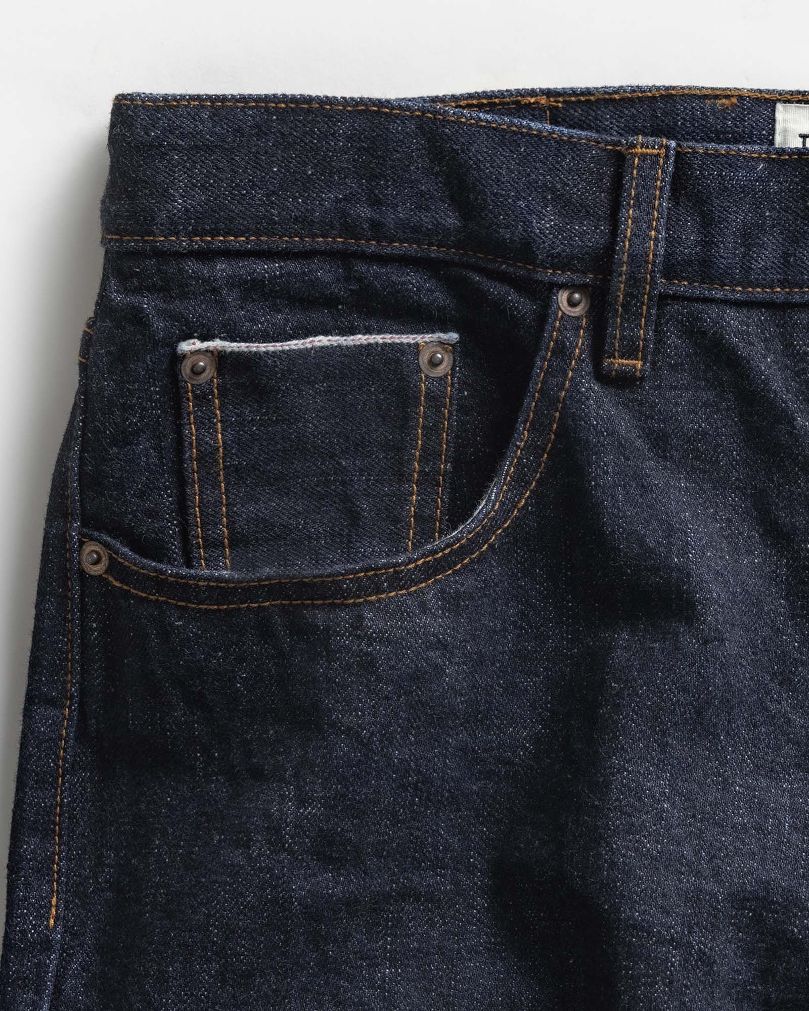 The Straight Jean in Rinsed Yoshiwa Selvedge | Modern Menswear by yycbvcnbmmnbm