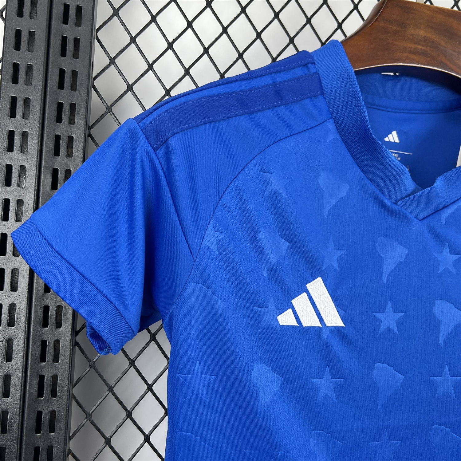 AlphaJersey-Women's Cruzeiro 25-26 Home Blue Cropped Jersey