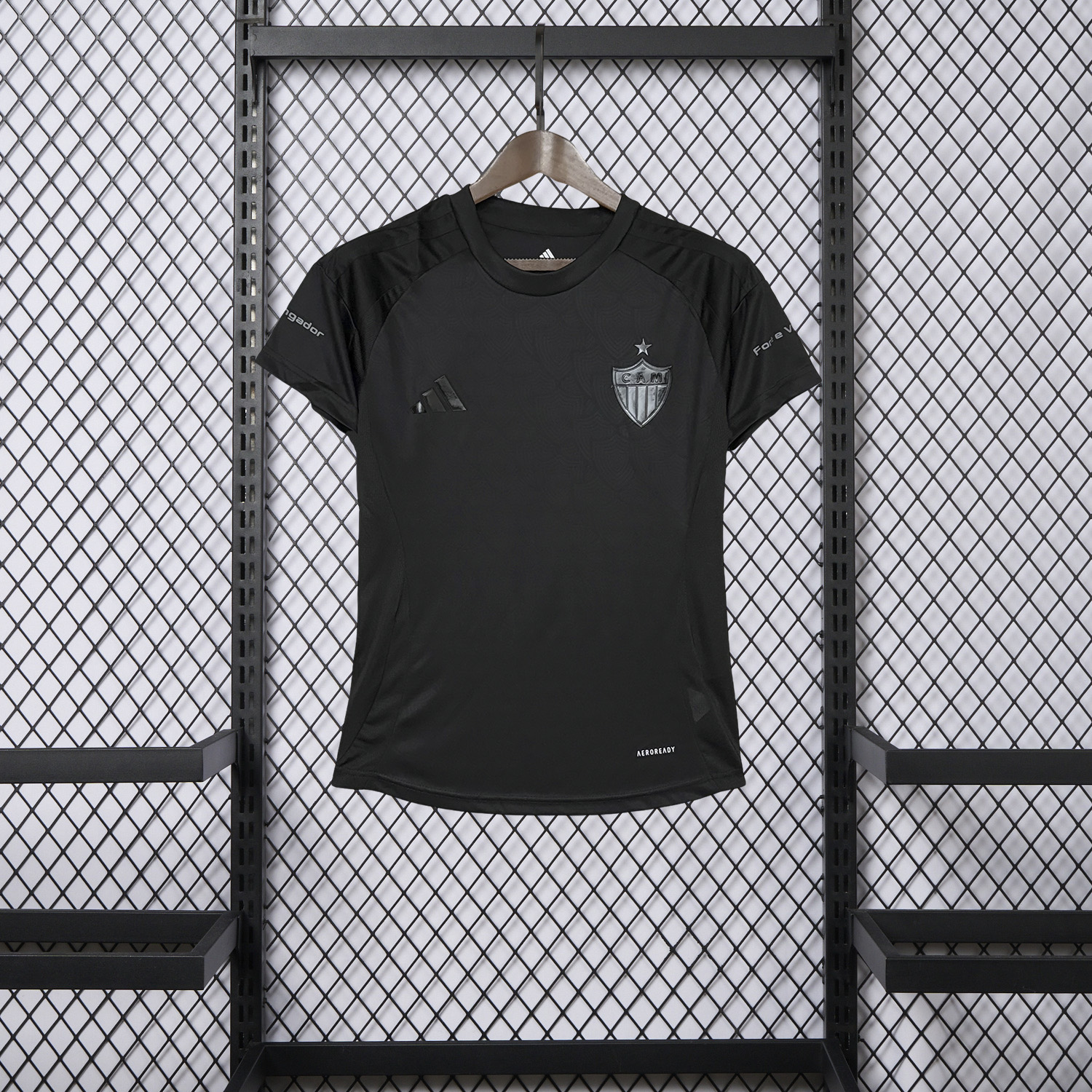 AlphaJersey-Women's Atletico Mineiro 25-26 Black Special Unsponsored Jersey
