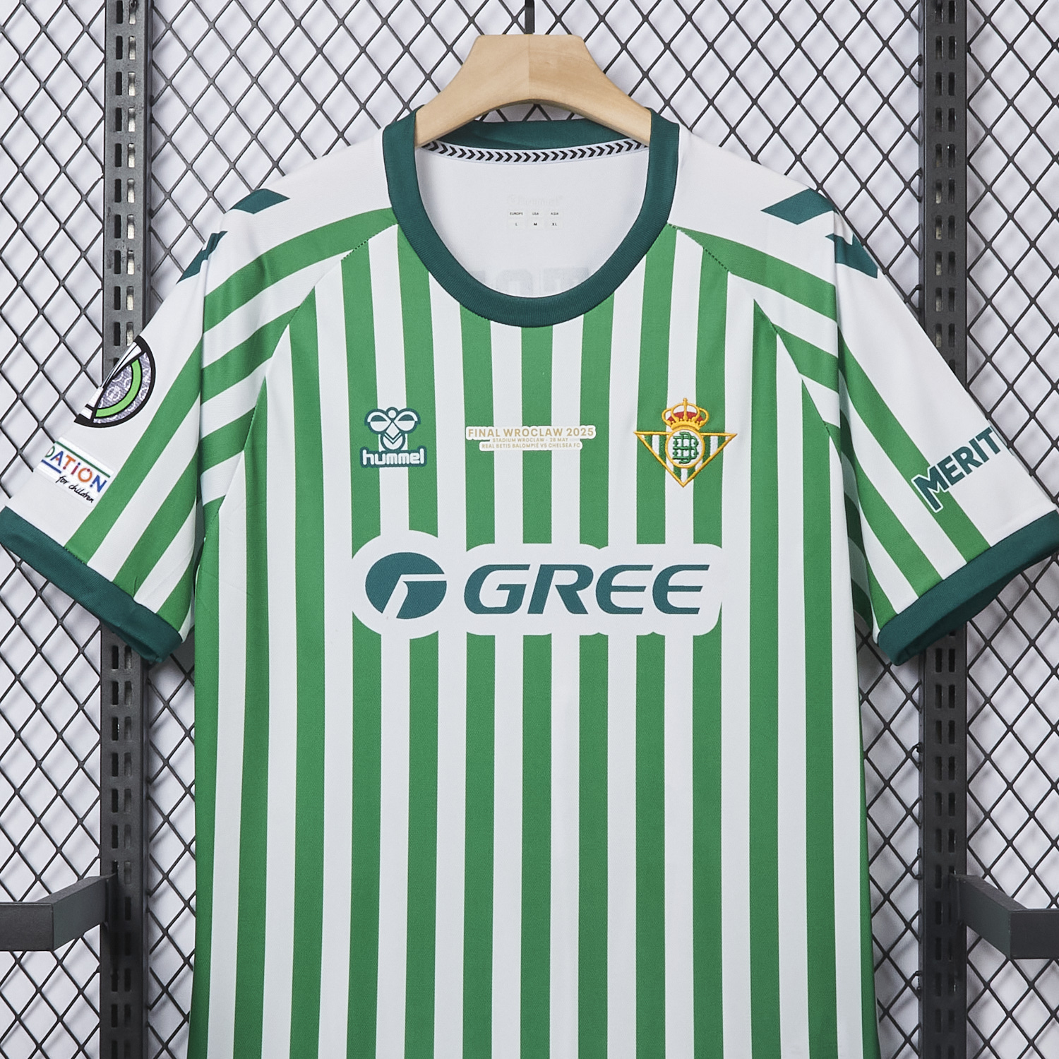 AlphaJersey-Real Betis 2025 Conference League Final Special Jersey - Fans Version