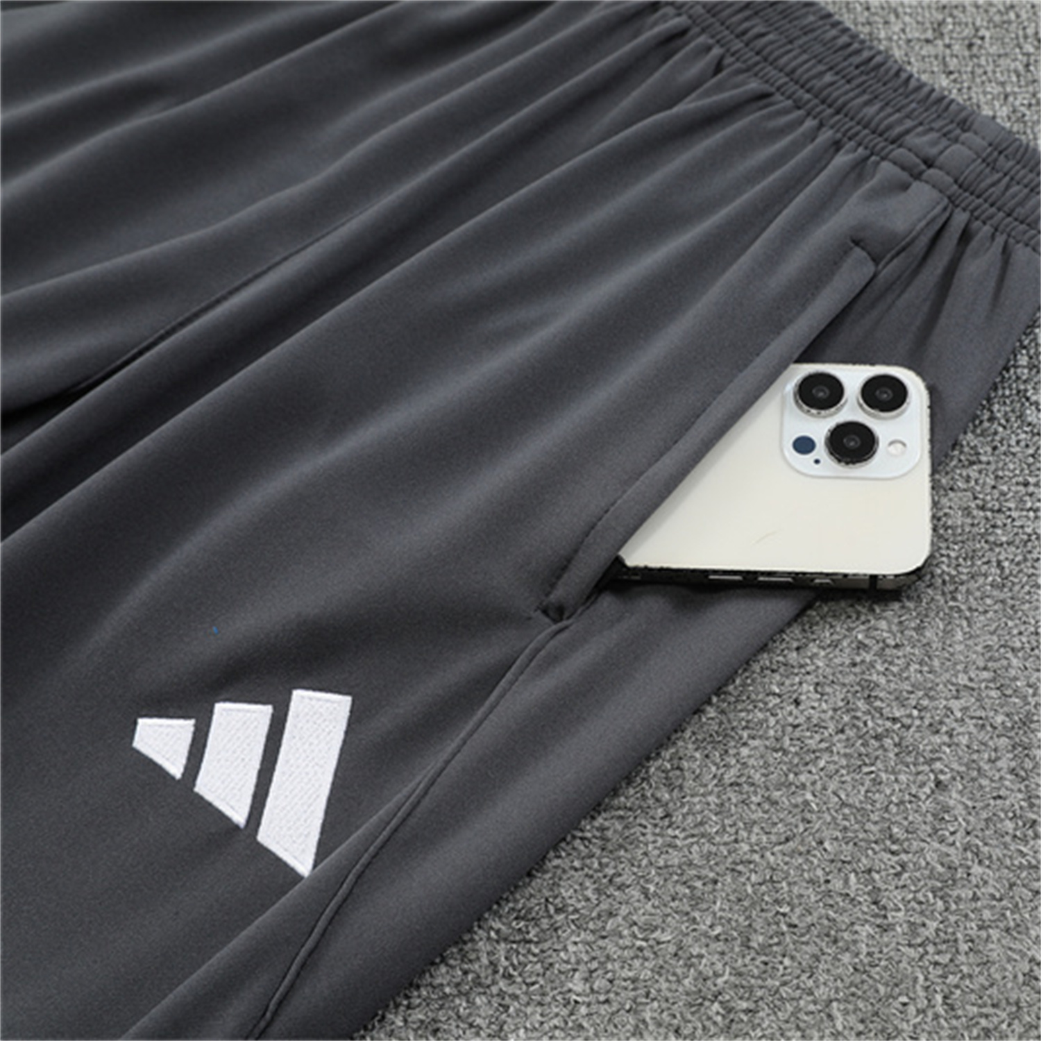 AlphaJersey-Arsenal 25-26 Long Sleeve Training Set - Wine Red Top & Grey Pants