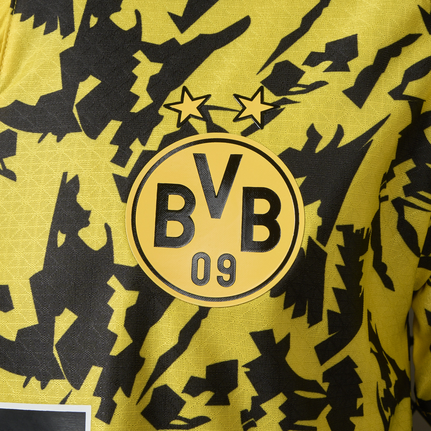 AlphaJersey-Dortmund 25-26 Black Disordered Texture Yellow Special Jersey - Player Version