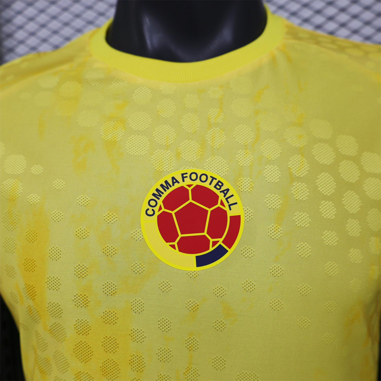 AlphaJersey-Colombia 2026 Yellow Special Jersey - Player Version