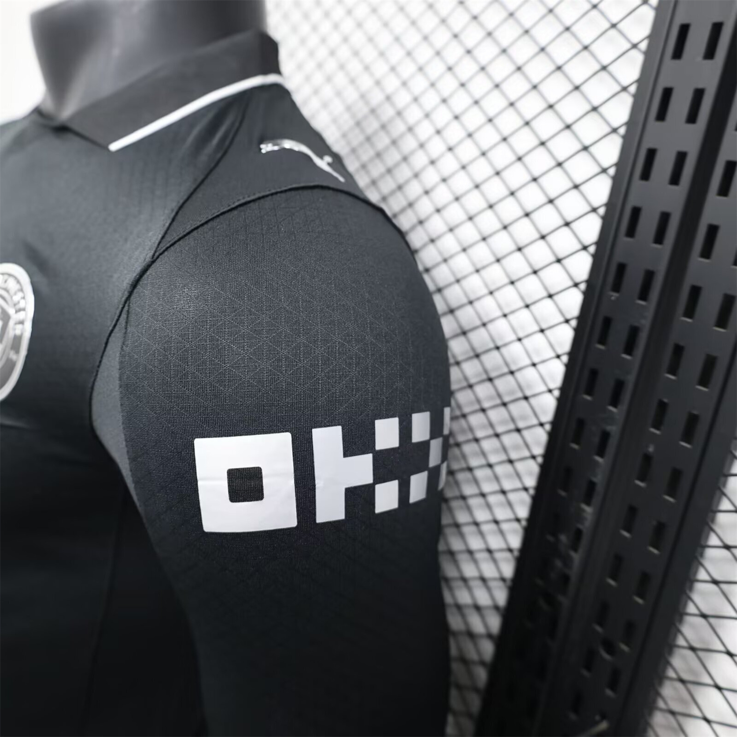AlphaJersey-Manchester City 25-26 Away Black Long Sleeves Jersey - Player Version