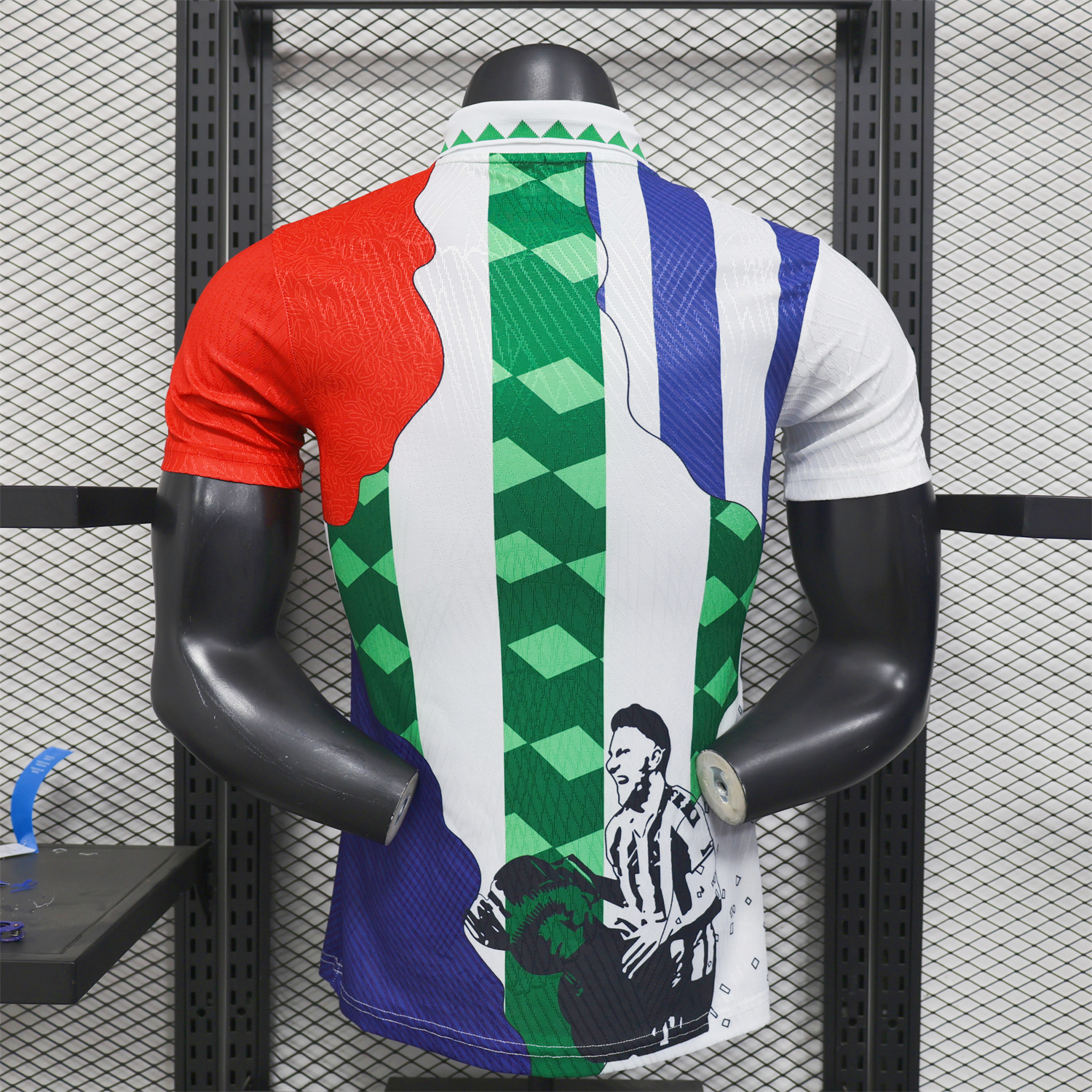 AlphaJersey-Joaquín 25-26 Career Commemorative Jersey - Player Version - Real Betis Spain Malaga Fiorentina