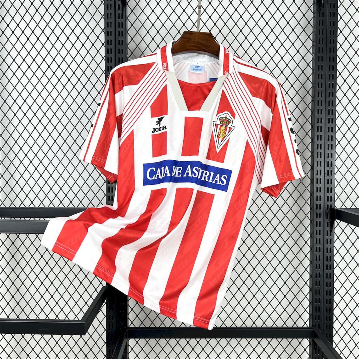 AlphaJersey-Retro Sporting de Gijon 1994-95 Home Jersey