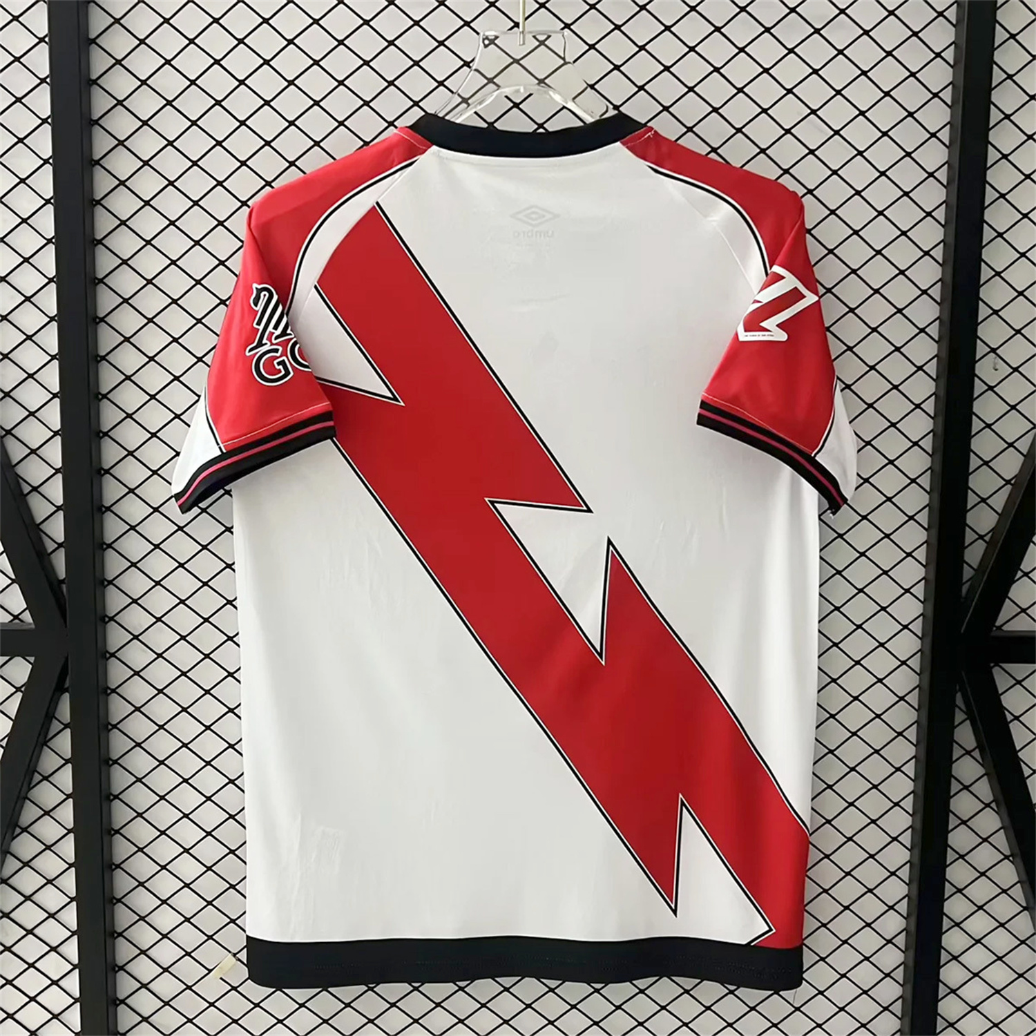 AlphaJersey-Rayo Vallecano 25-26 Home White Jersey - Fans Version