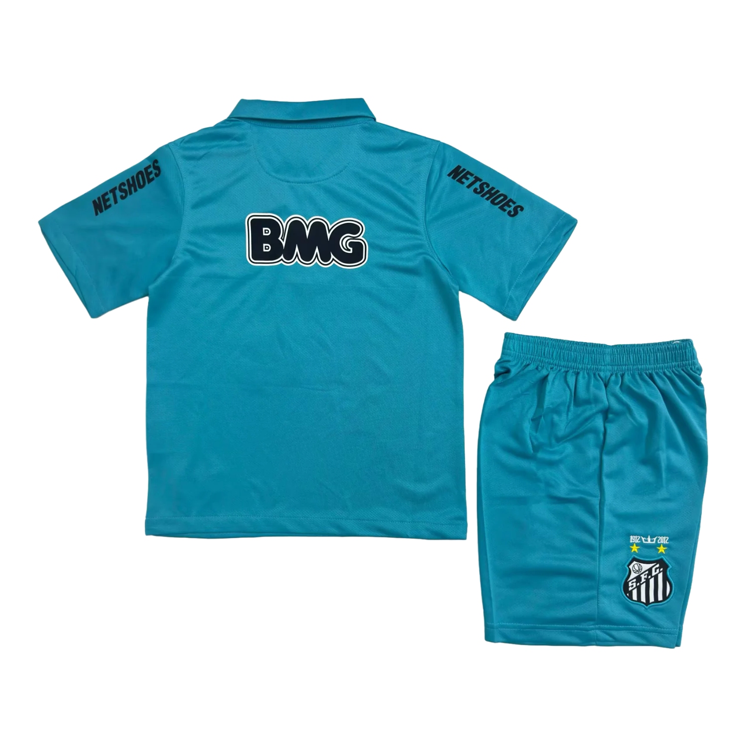 AlphaJersey-Retro Santos 2012 Third Kids Kit