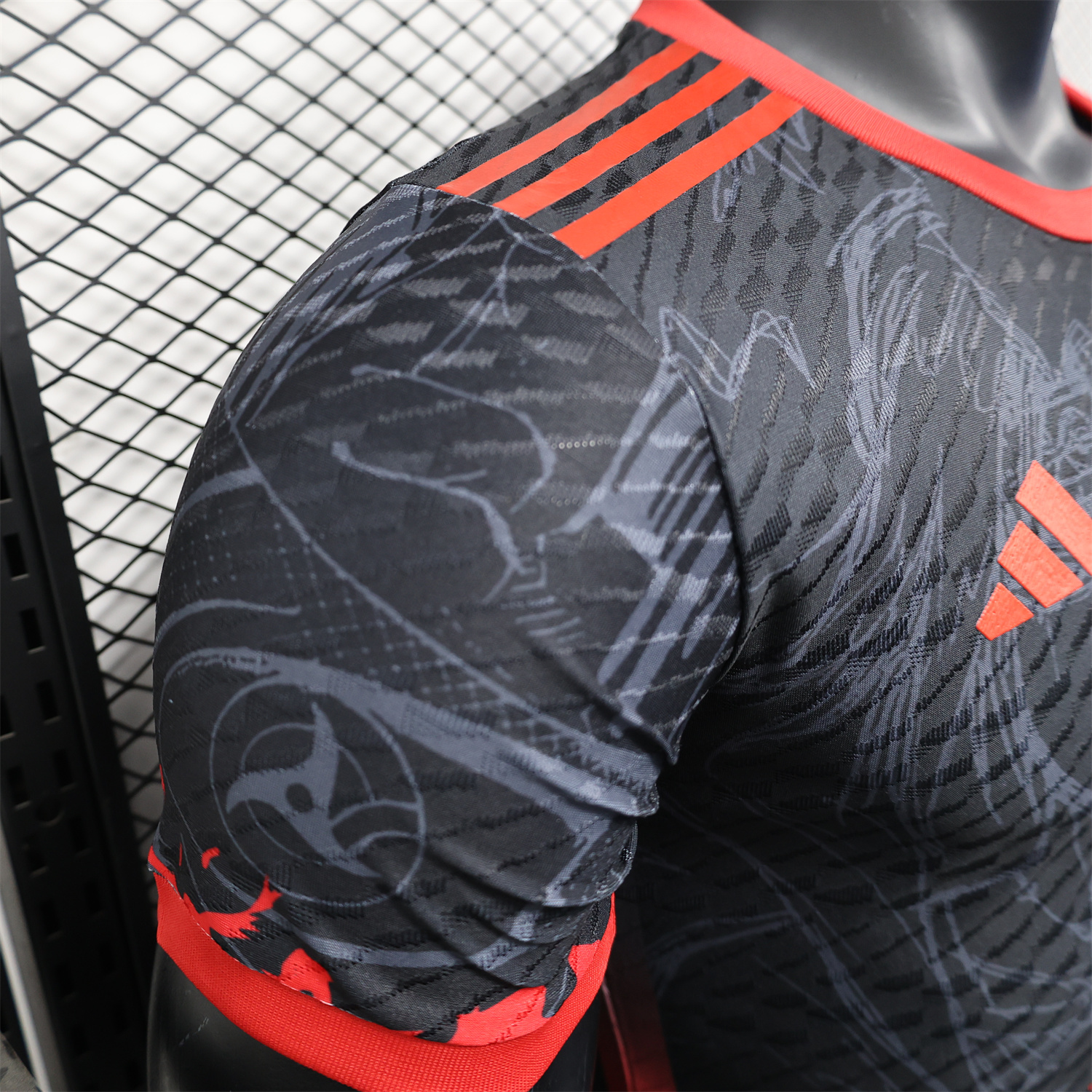 AlphaJersey-Japan 25-26 Uchiha Itachi Amaterasu Special Edition Jersey - Player Version
