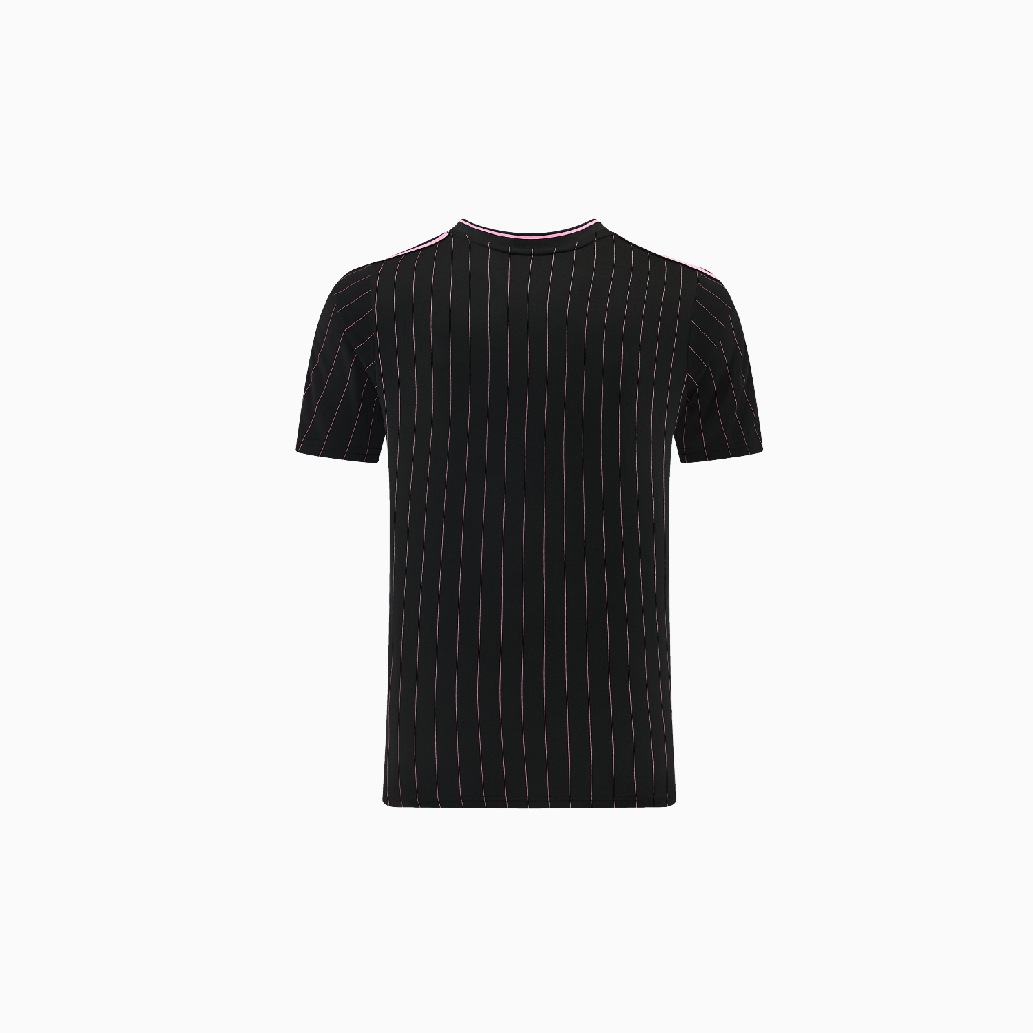 AlphaJersey-Juventus 26-27 Short-Sleeve Training Set - Pink Lines Black Top & Shorts