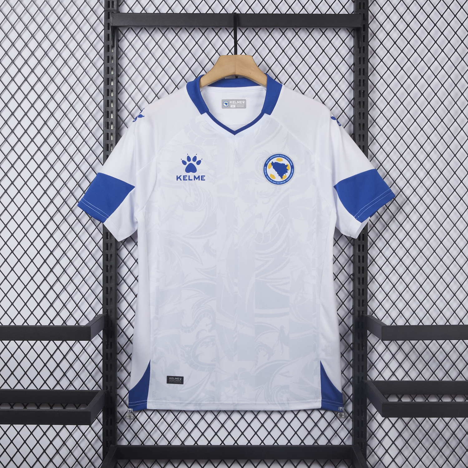 AlphaJersey-Bosnia and Herzegovina 2025 Away Jersey - Fans Version