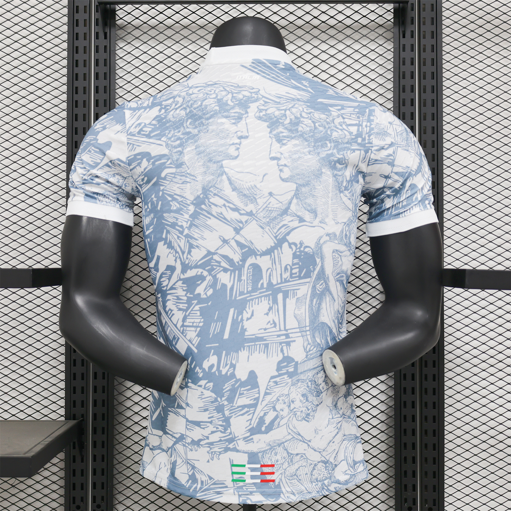 AlphaJersey-Italy 2024 White Special Edition Jersey - Player Version