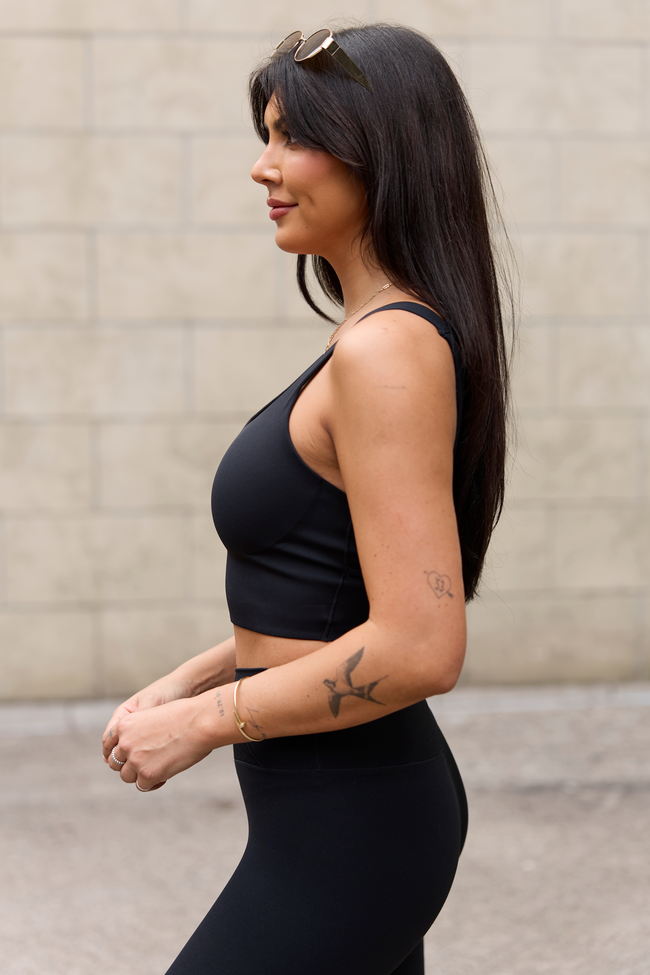 Active State Black Tank | Elegant Women's Fashion by coolavocek