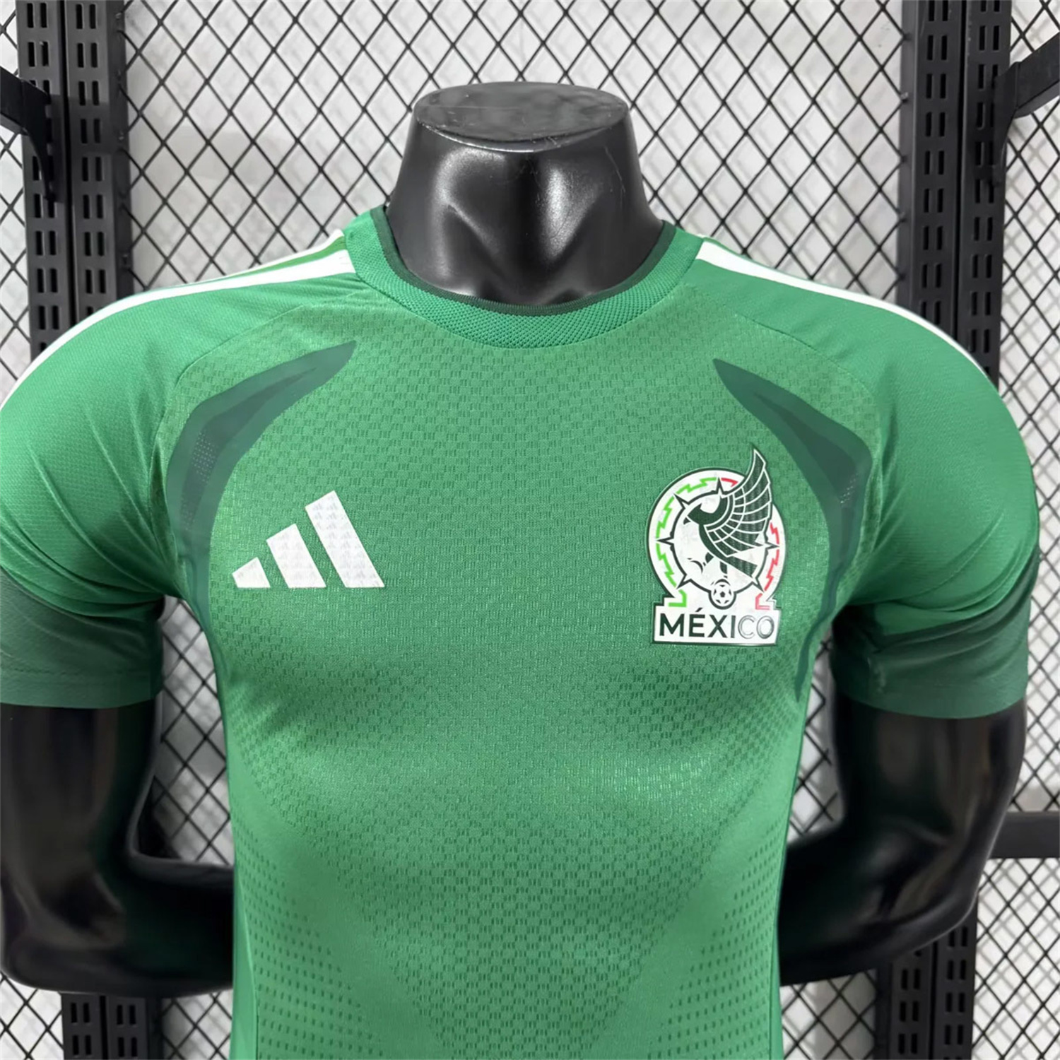 AlphaJersey-Mexico 2026 Green Pre-Match Training Jersey - Player Version