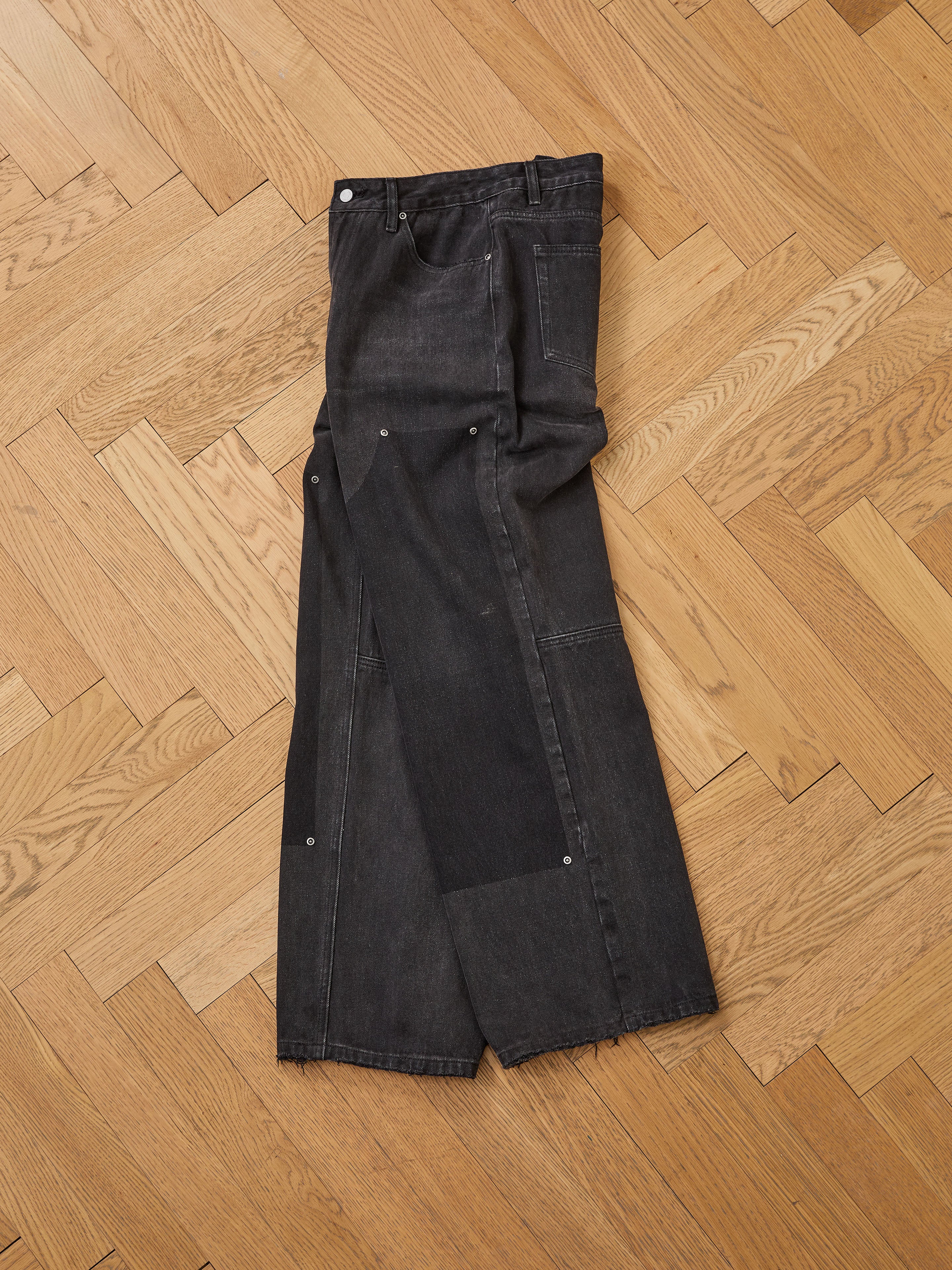 Double Knee Carpenter Jeans | Modern Menswear by yycbvcnbmmnbm