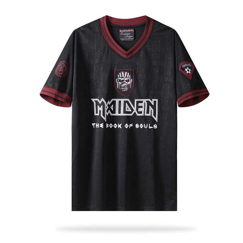AlphaJersey-Retro Iron Maiden 2016 Black Jersey