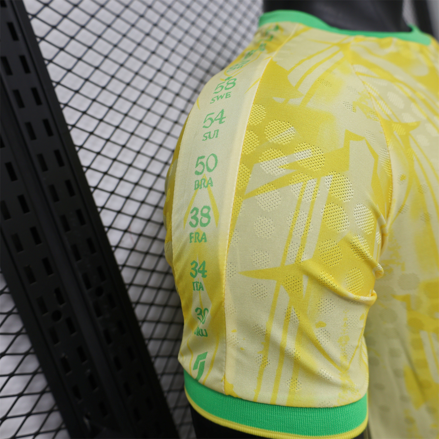 AlphaJersey-Brazil 2026 Light Yellow Special Jersey - Player Version
