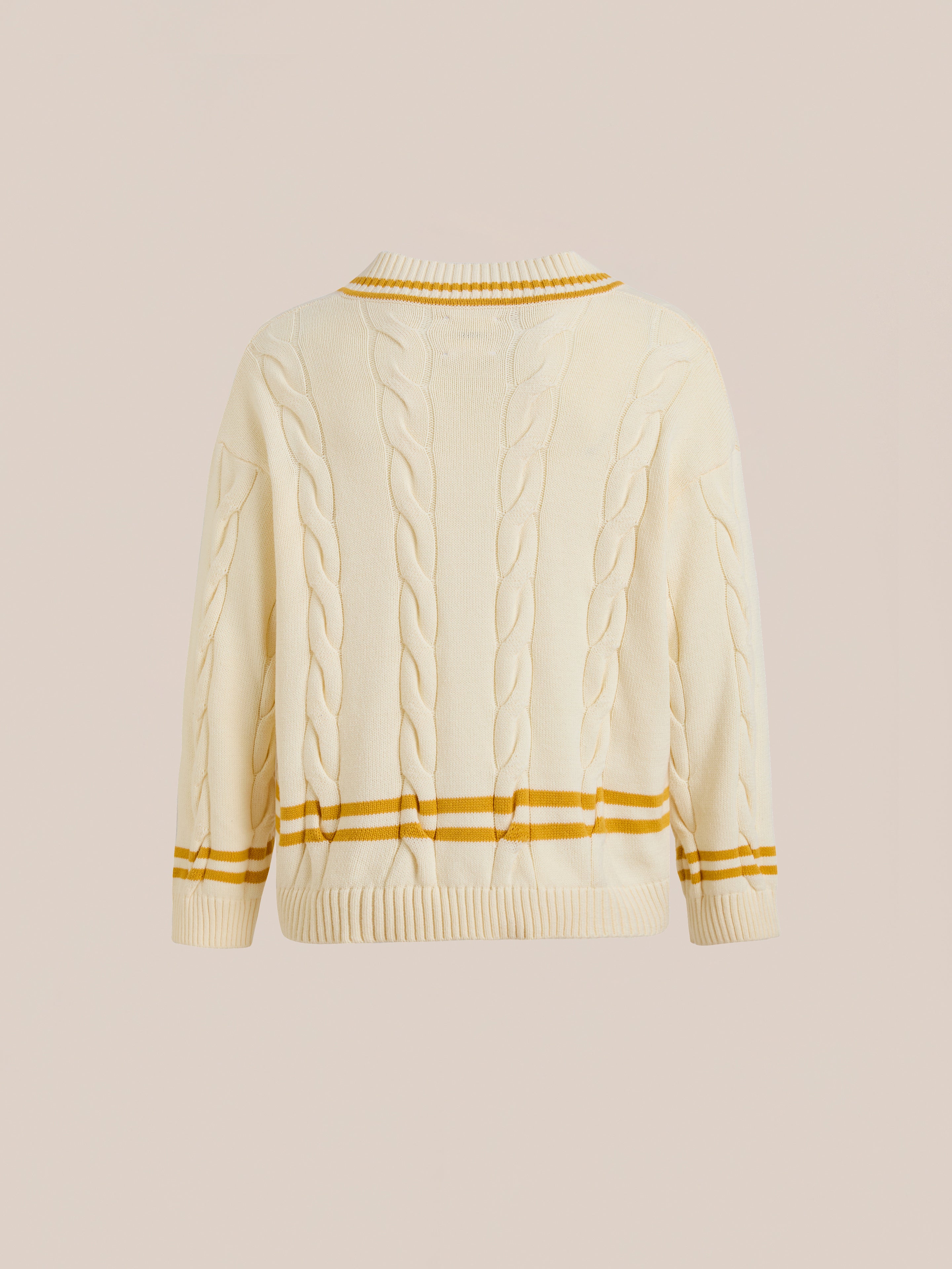 V-Neck Cricket Sweater | Modern Menswear by yycbvcnbmmnbm
