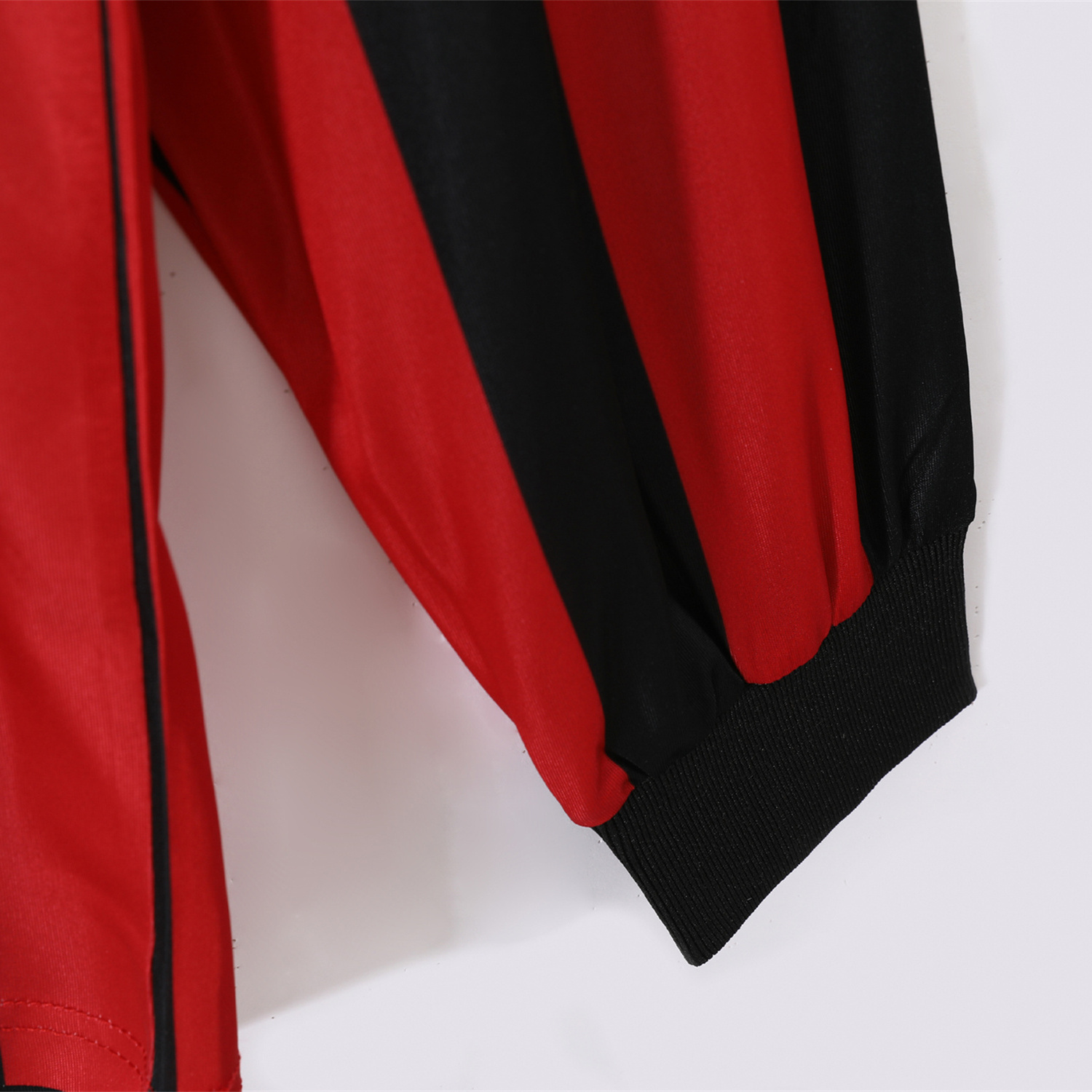 AlphaJersey-Retro AC Milan 1988-89 Home Long Sleeves Jersey