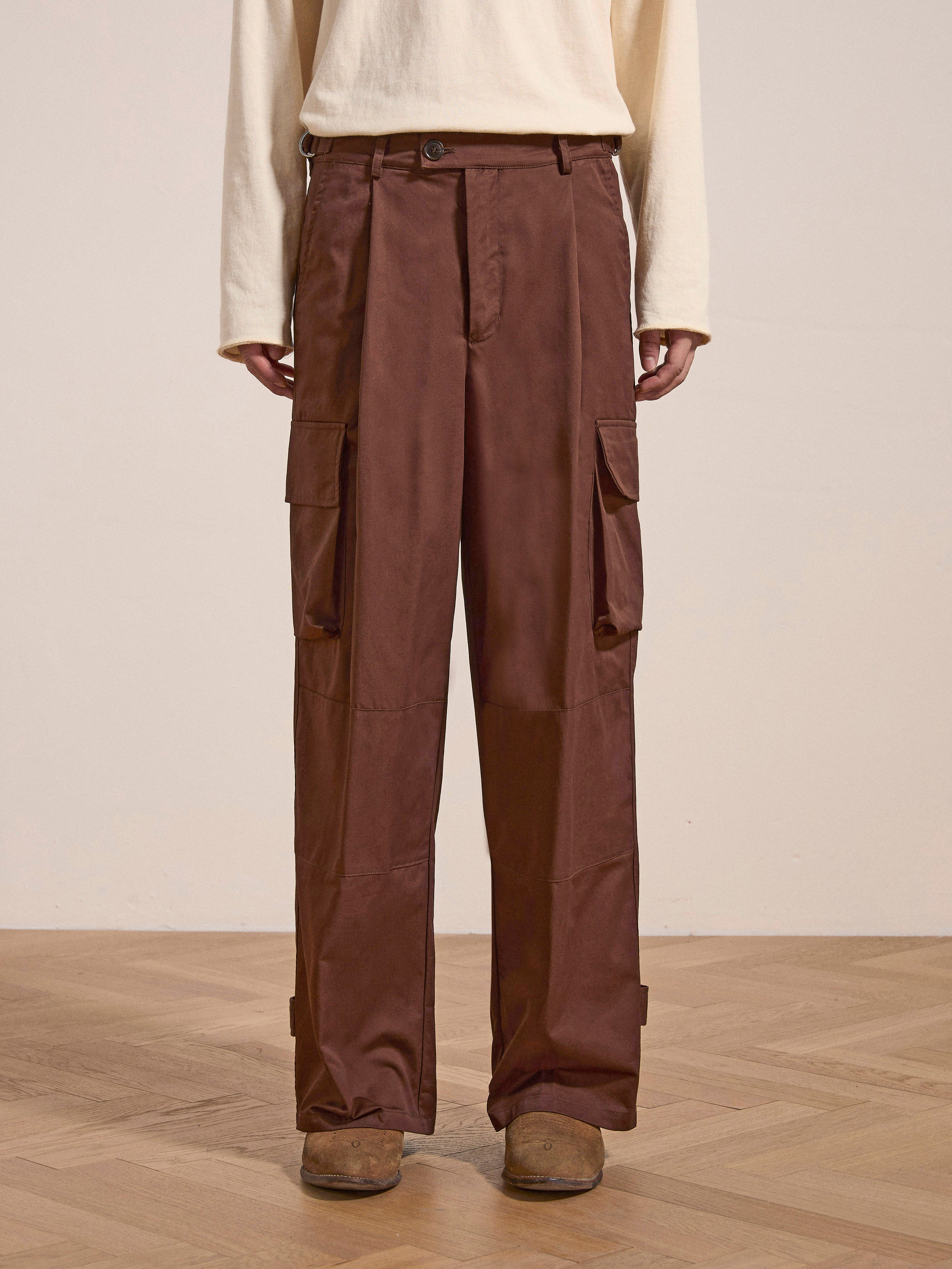 Pleated Pocket Trousers | Modern Menswear by yycbvcnbmmnbm