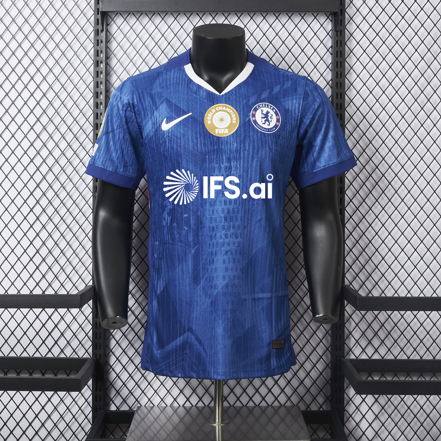 AlphaJersey-【New Chest Sponsor】C.H.E.L.S.E.A 25-26 Home Jersey - Player Version