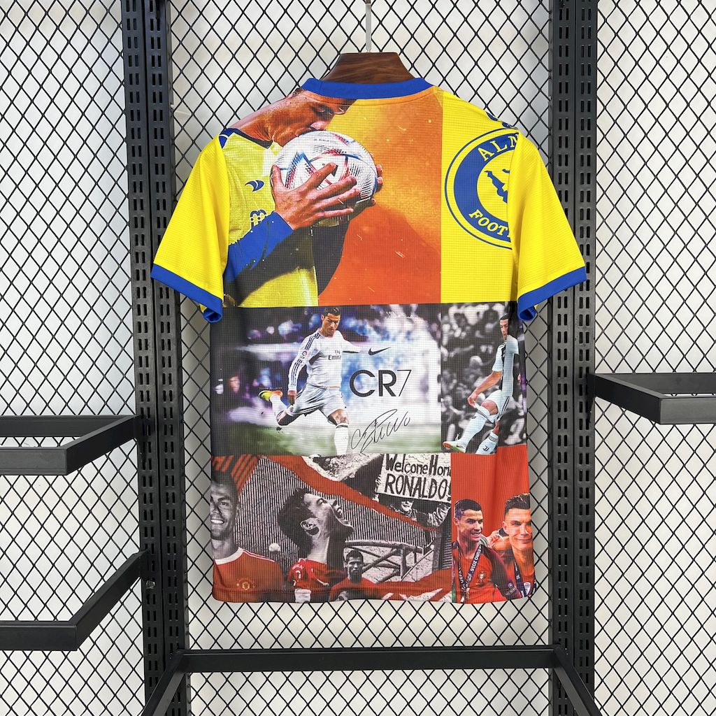 AlphaJersey-Cristiano Ronaldo Career Commemorative Moments Jigsaw Puzzle Jersey - Fans Version - Real Madrid Manchester United Juventus Portugal Al Nassr