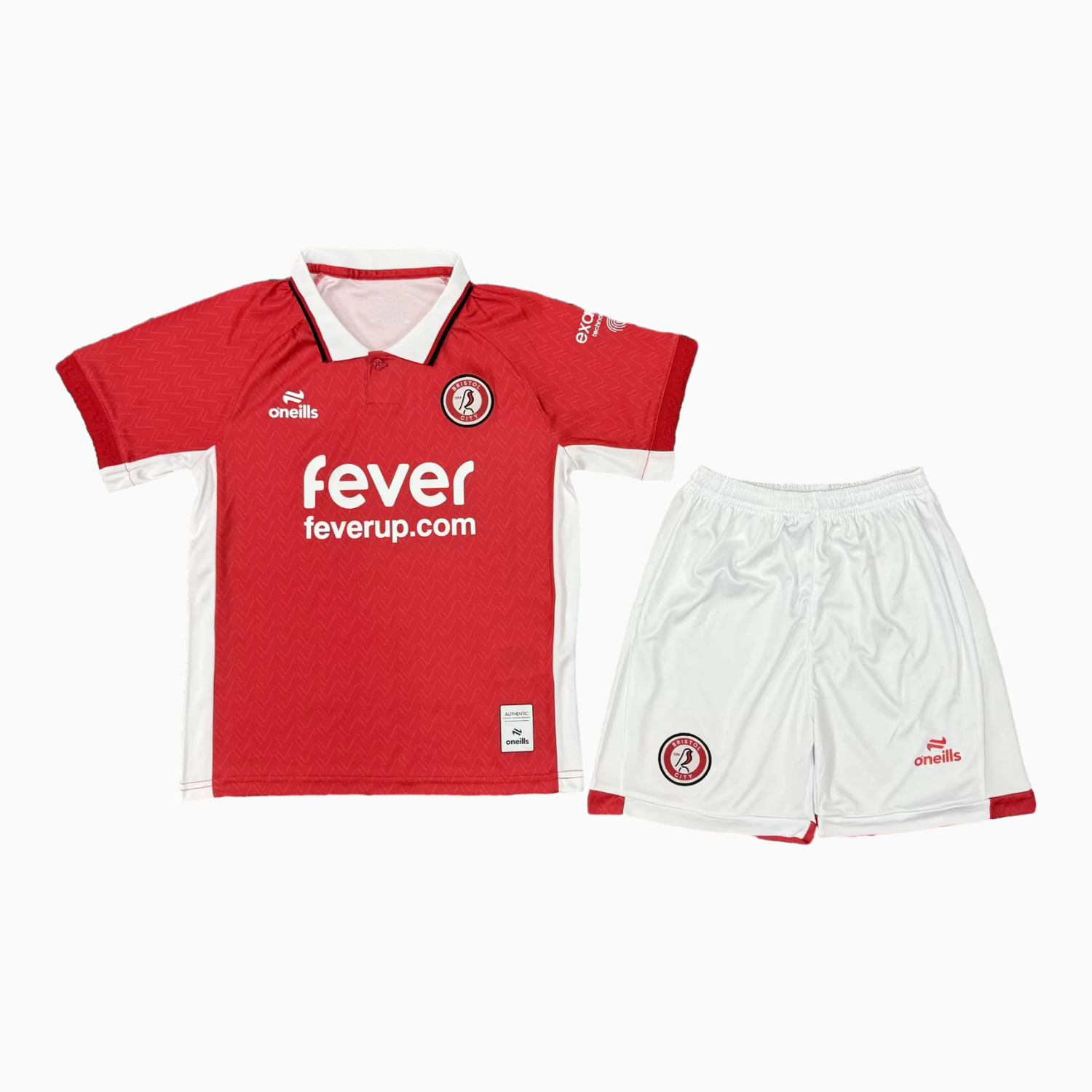AlphaJersey-Bristol City 25-26 Home Red Kids Kit
