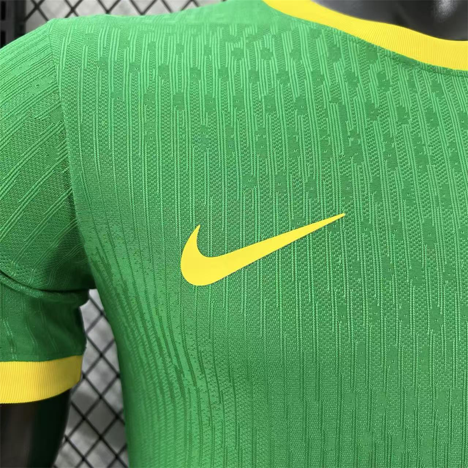AlphaJersey-Brazil 2026 Green Special Jersey - Player Version
