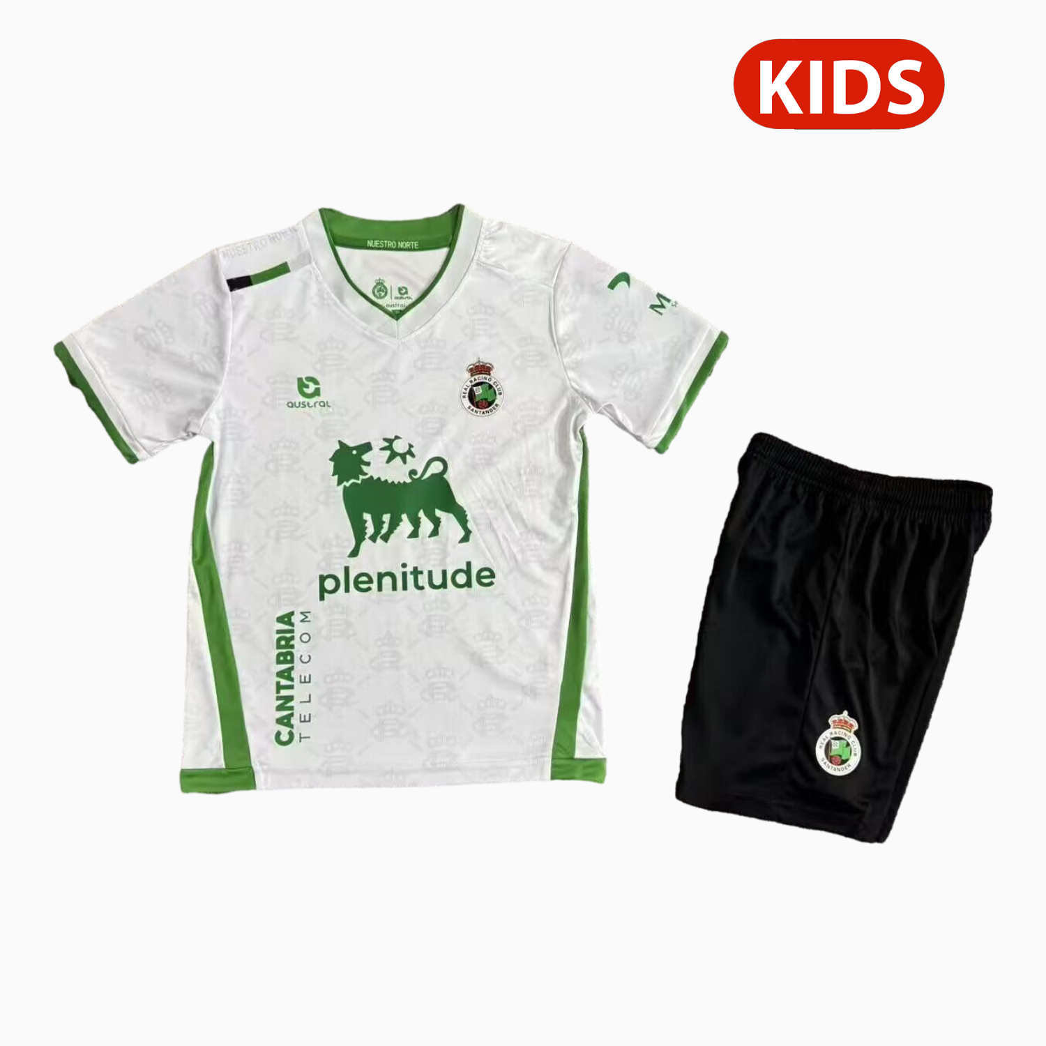 AlphaJersey-Racing de Santander 25-26 Home Kids Kit