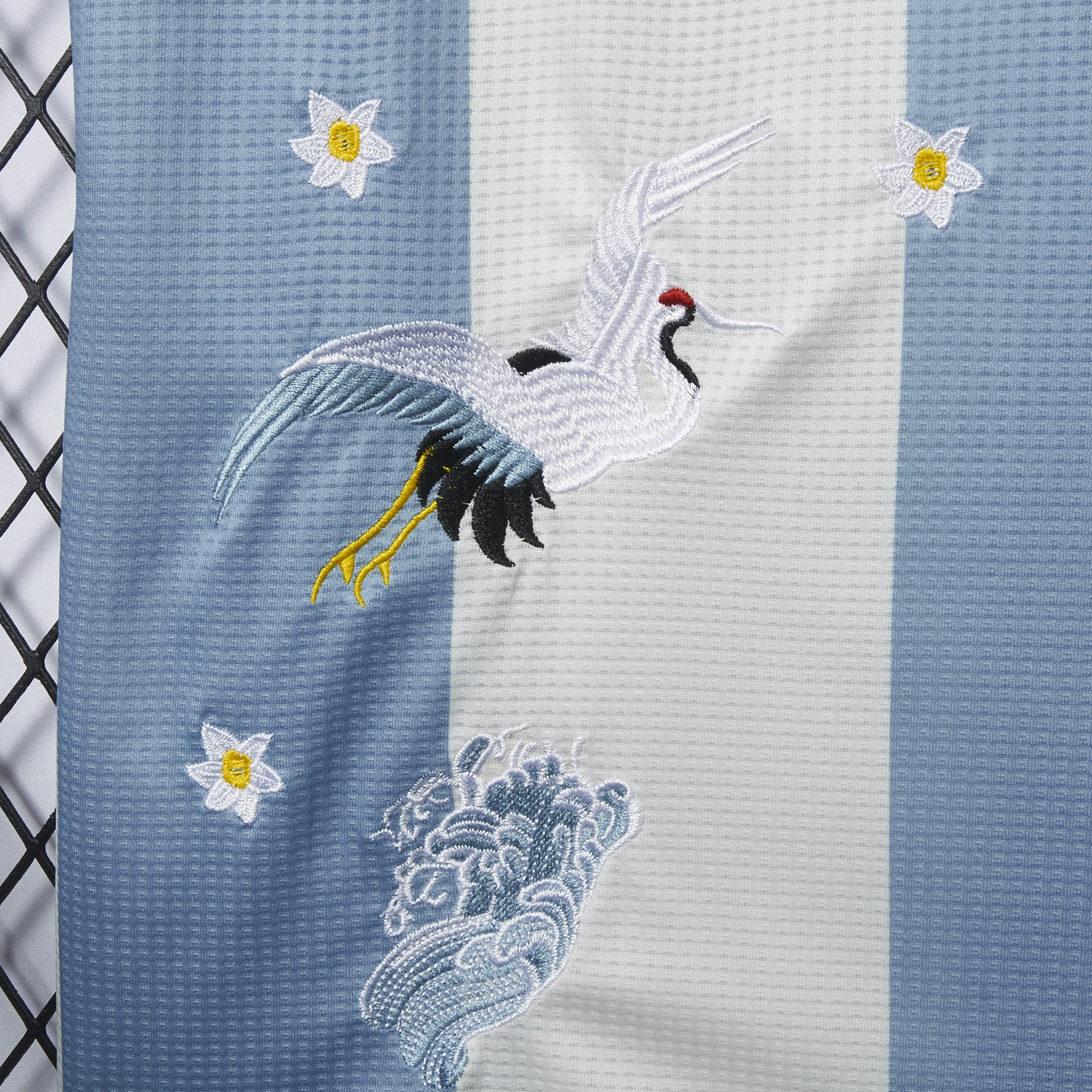 AlphaJersey-【Embroidered Flower Version】Argentina 25-26 50th Anniversary Jersey - Player Version