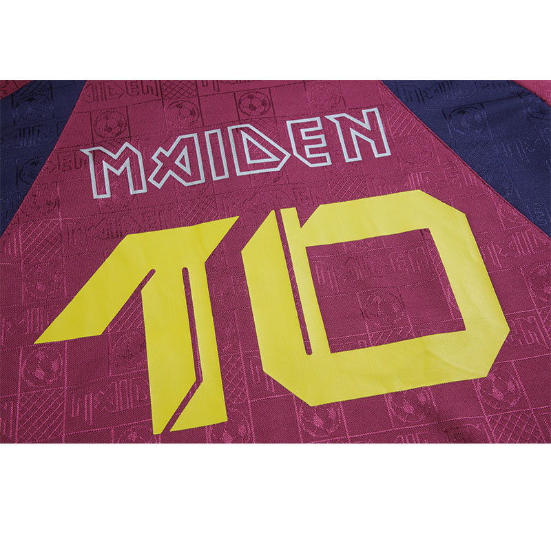 AlphaJersey-Retro Iron Maiden 2010 Away Jersey
