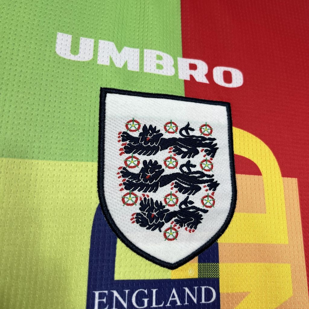 AlphaJersey-Retro England 1996 Goalkeeper Long Sleeve Jersey